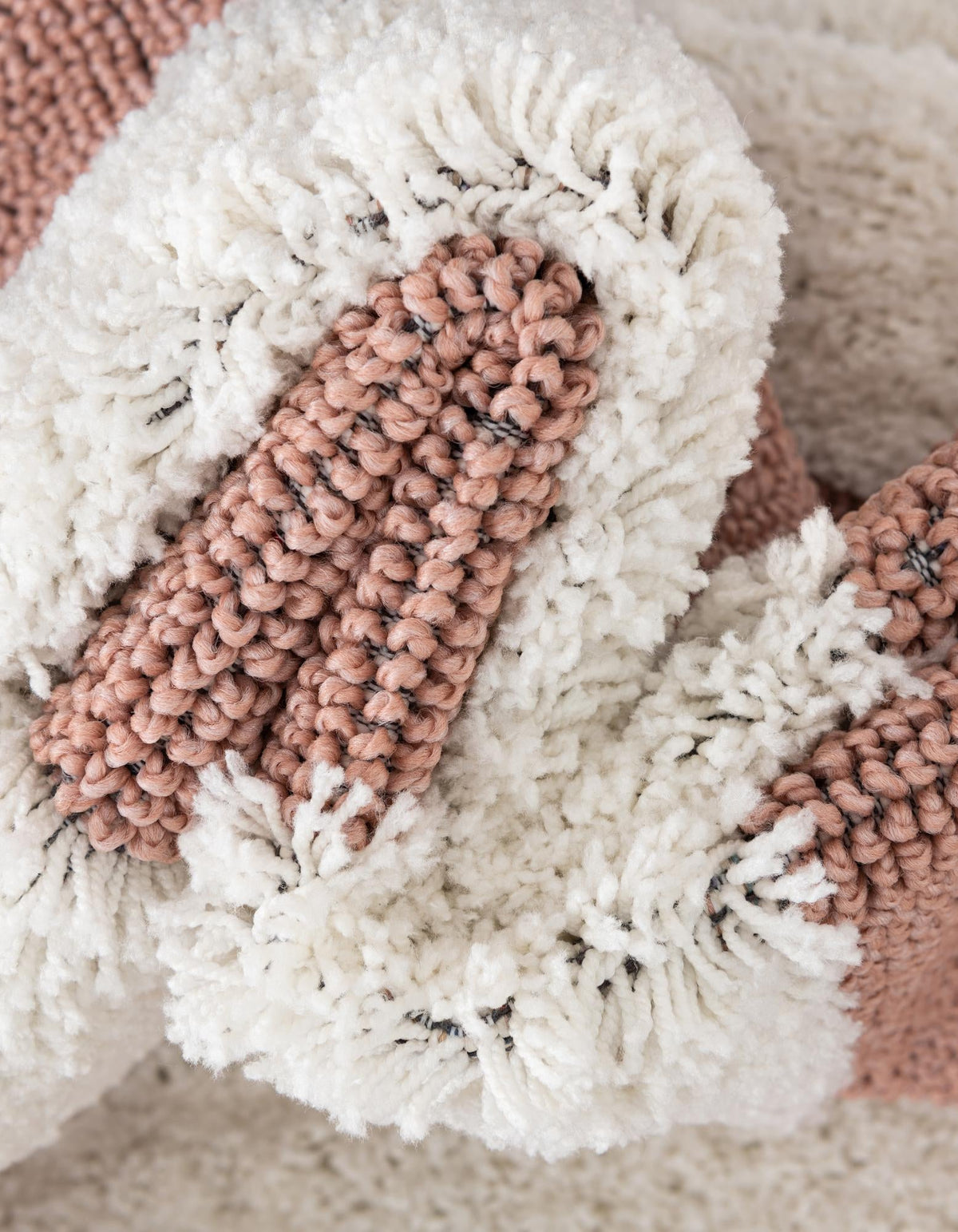 Boho Mimi Pink & Ivory Area Rug | Unique Loom high-resolution supplier additional photo 3188579_image_1033.jpg