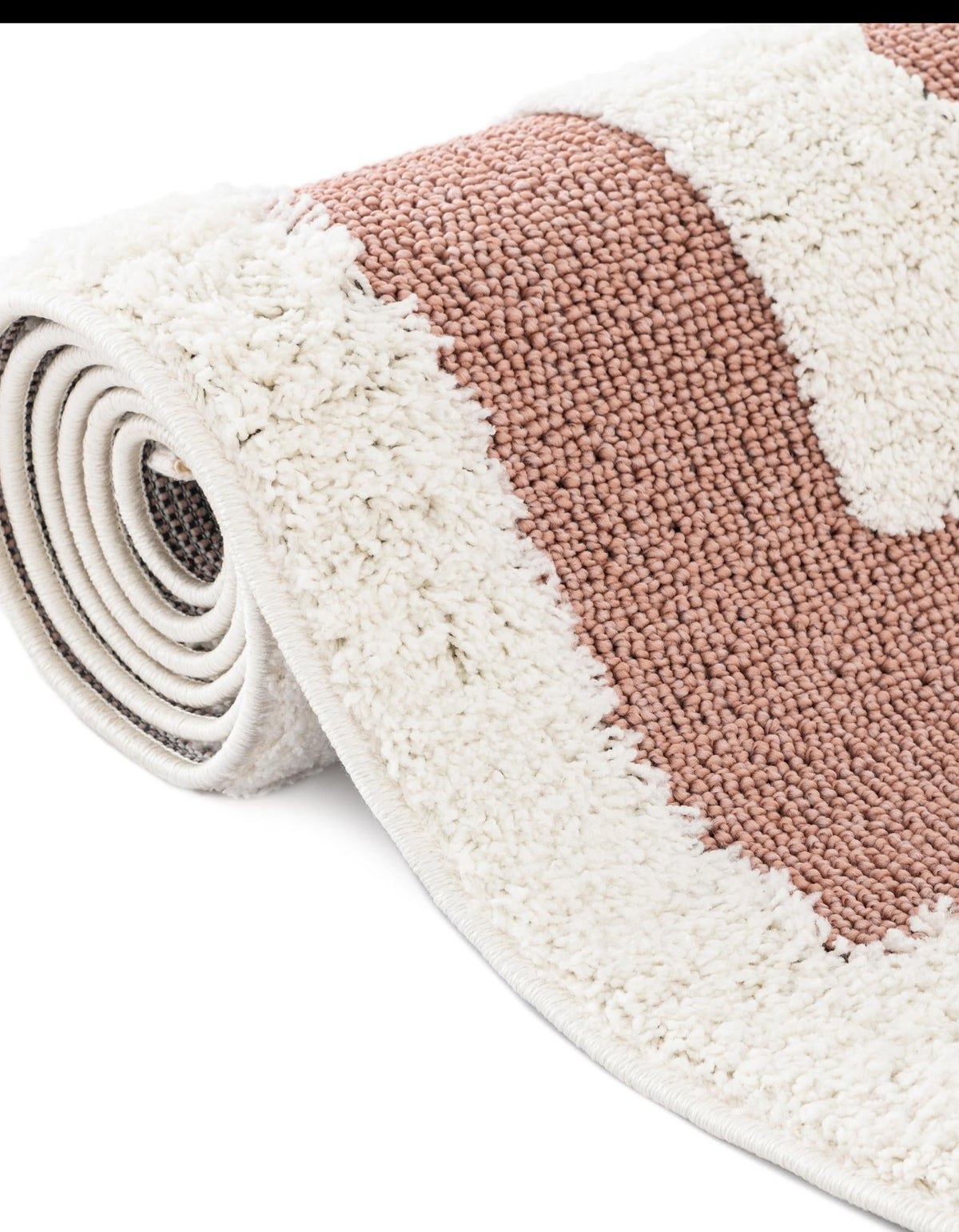 Boho Mimi Pink & Ivory Area Rug | Unique Loom high-resolution supplier additional photo 3188579_image_1037.jpg