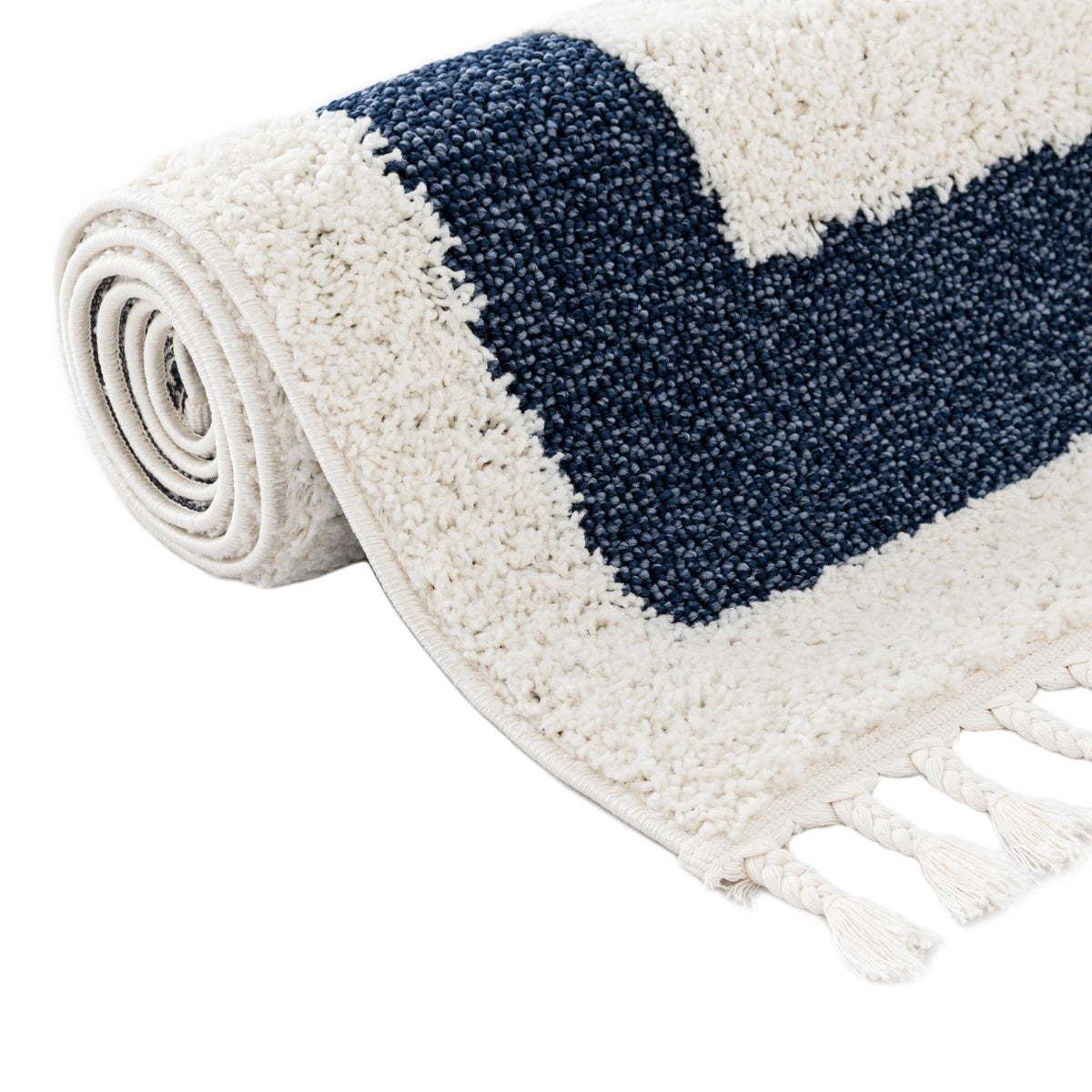 Boho Mimi Blue & Ivory Area Rug: Original supplier detail or alternative rug shot