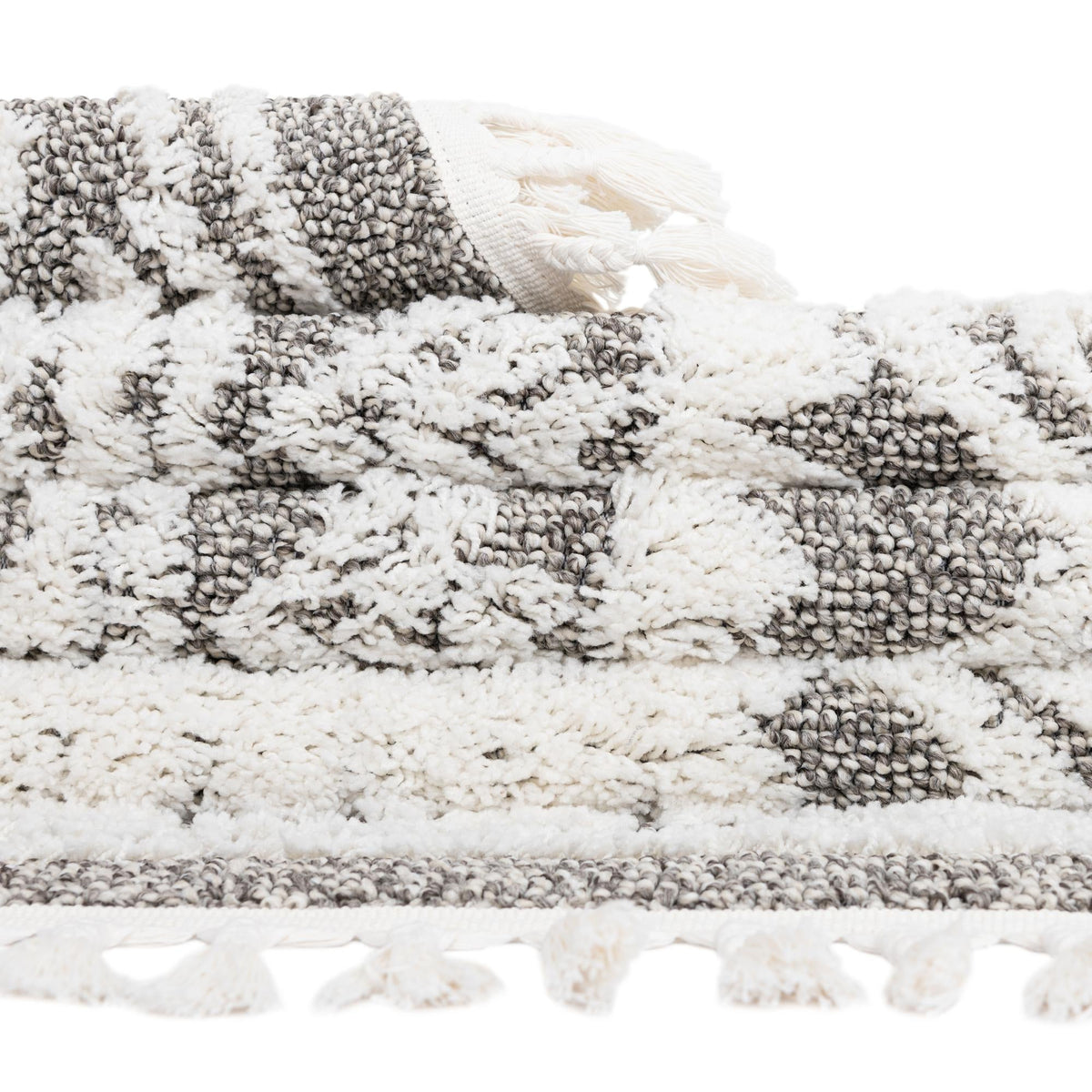 Boho Becca Gray & Ivory Area Rug | Unique Loom high-resolution supplier additional photo 3188621_image_1039.jpg