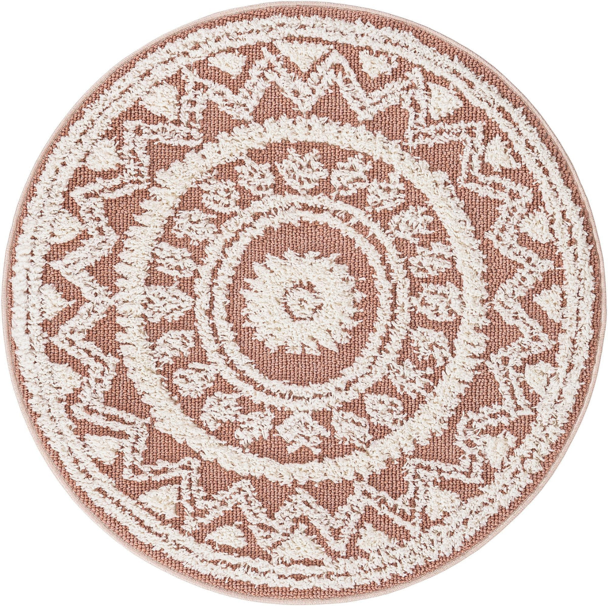Boho Becca Pink & Ivory Area Rug | Original supplier photo 45