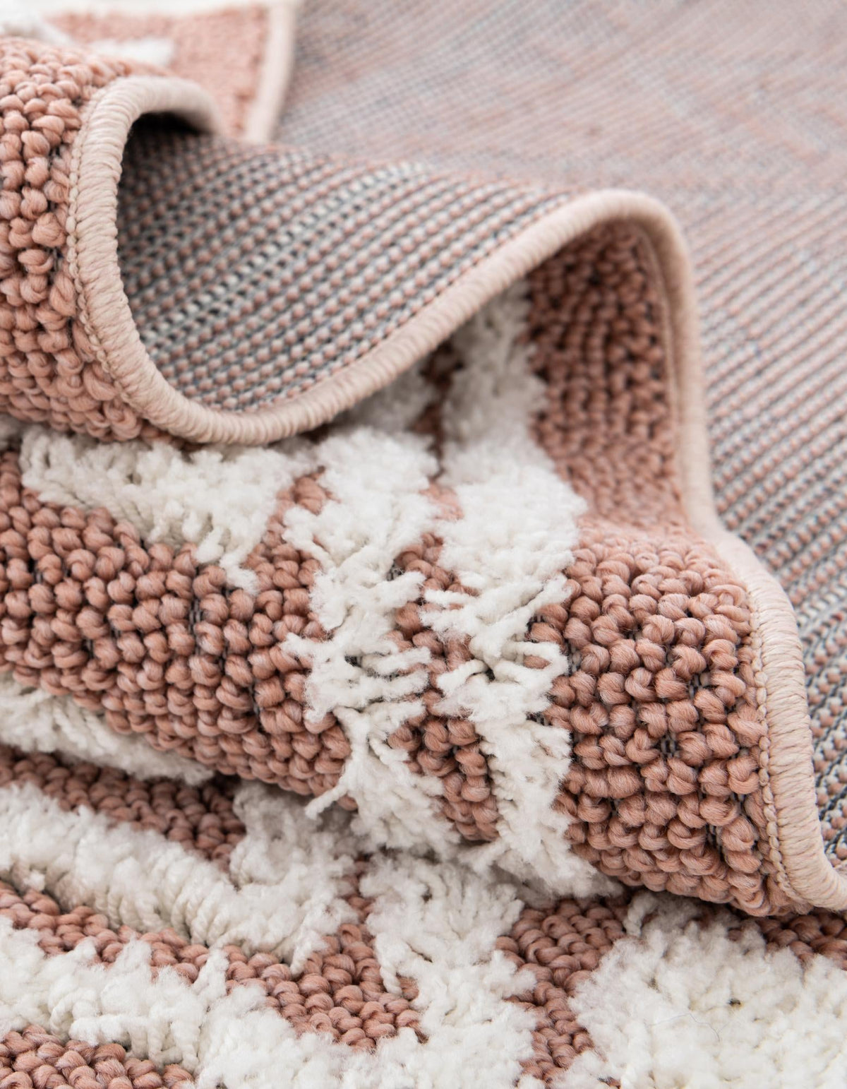 Boho Becca Pink & Ivory Area Rug | Original supplier photo 16