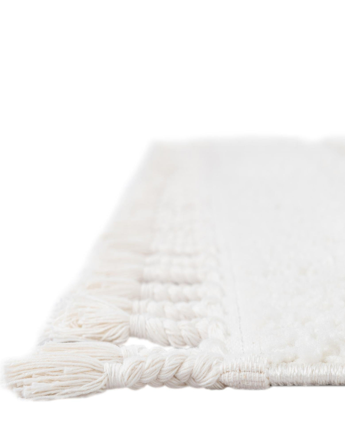 Boho Gigi Ivory & Beige Area Rug: Same design/color lifestyle; shape may differ