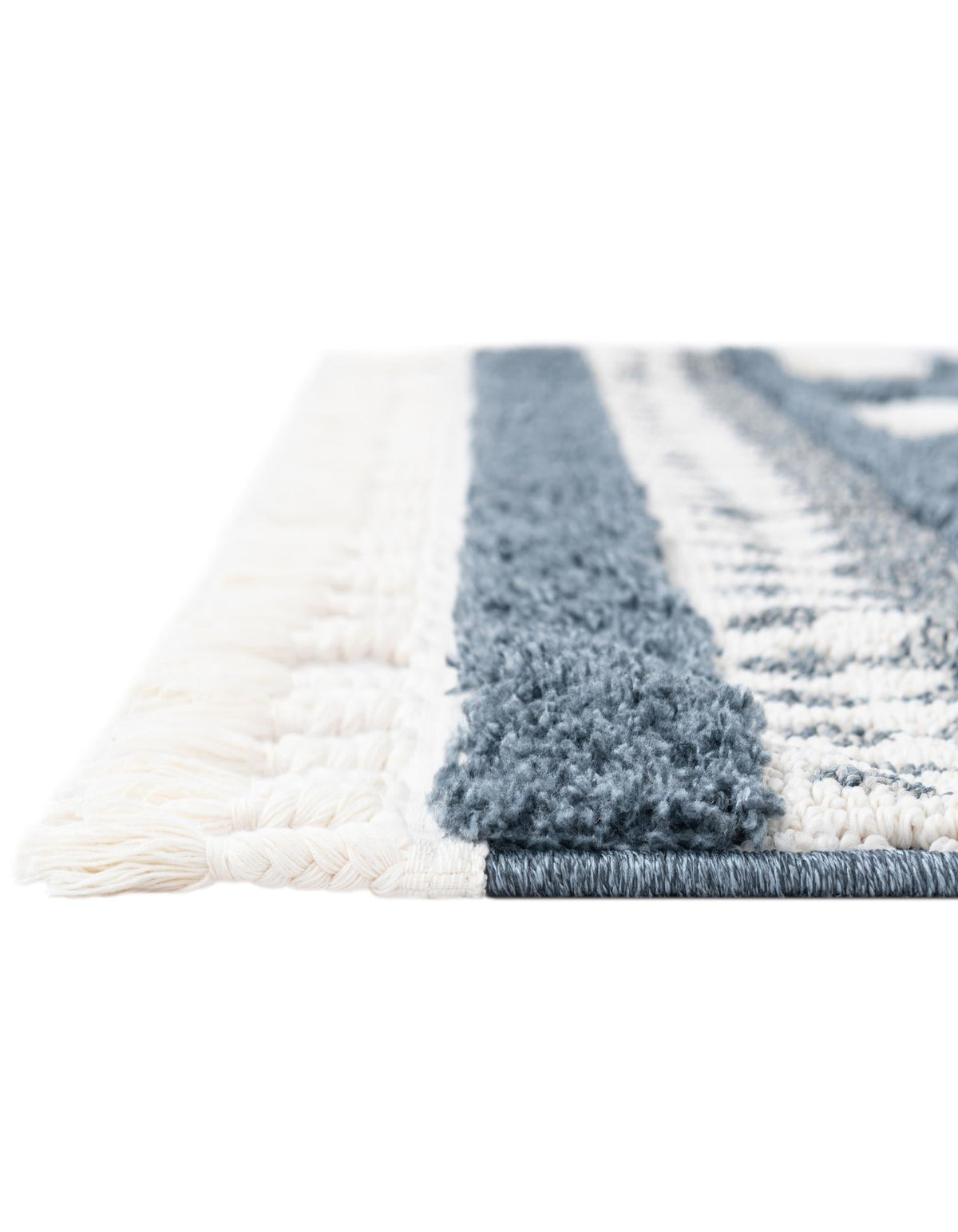 Boho Gigi Blue & Ivory Area Rug | Manufacturer additional original detail or rug view