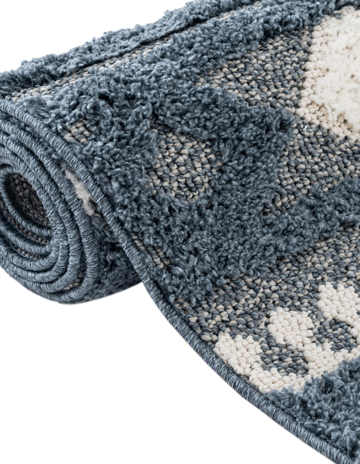 Boho Gigi Blue & Ivory Area Rug | Manufacturer additional original detail or rug view