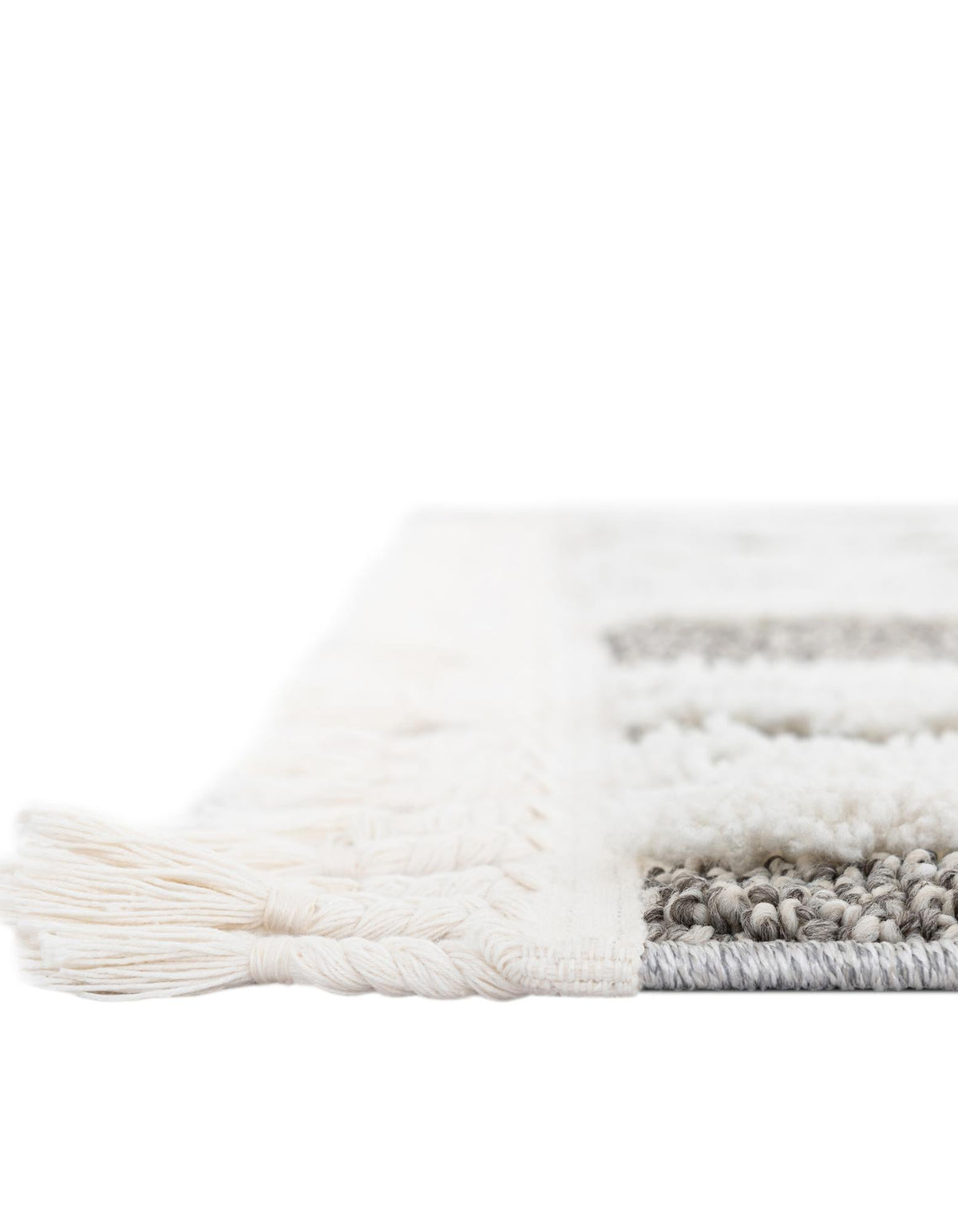 Boho Sas Gray & Ivory Area Rug | Unique Loom high-resolution supplier additional photo 3188747_image_1032.jpg