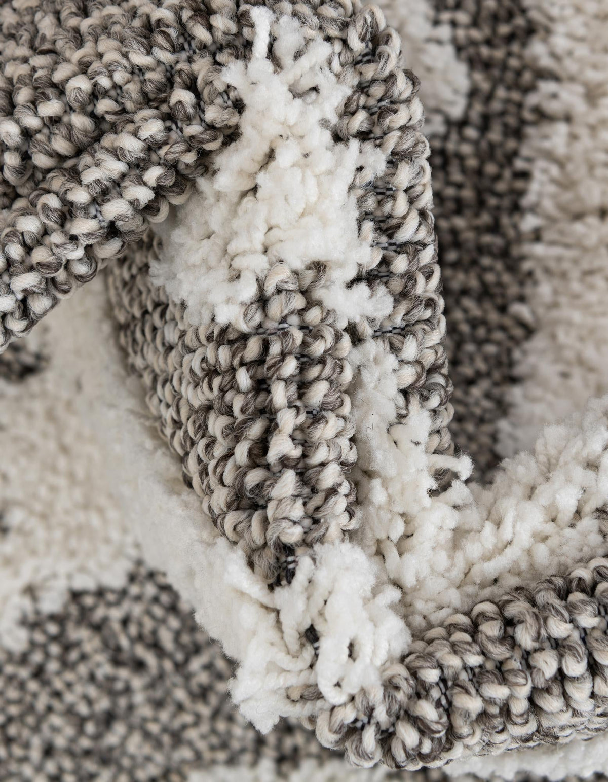 Boho Sas Gray & Ivory Area Rug | Unique Loom high-resolution supplier additional photo 3188747_image_1033.jpg