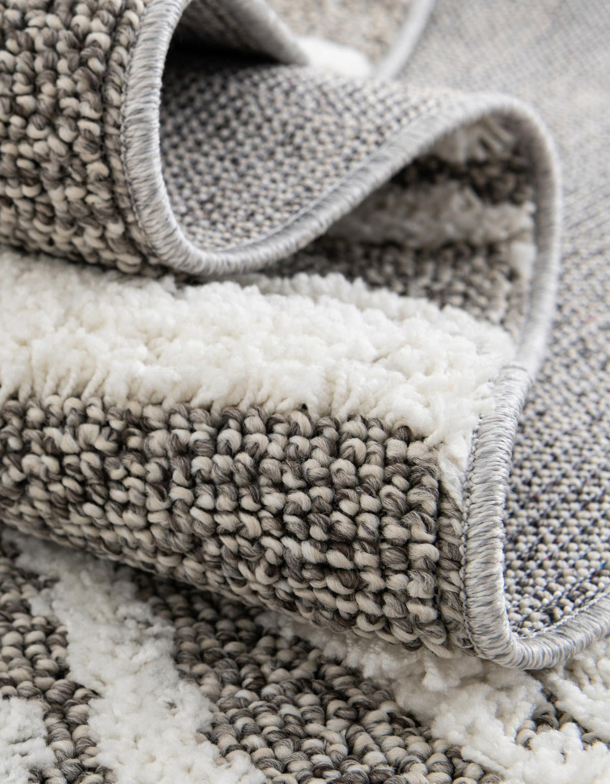 Boho Sas Gray & Ivory Area Rug | Unique Loom high-resolution supplier additional photo 3188747_image_1038.jpg