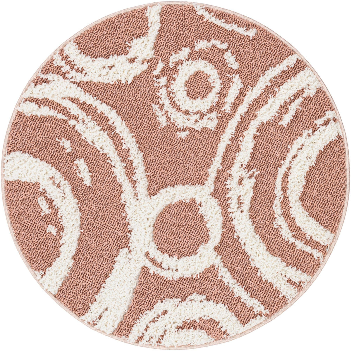 Boho Sas Pink & Ivory Area Rug: Original supplier detail or alternative rug shot