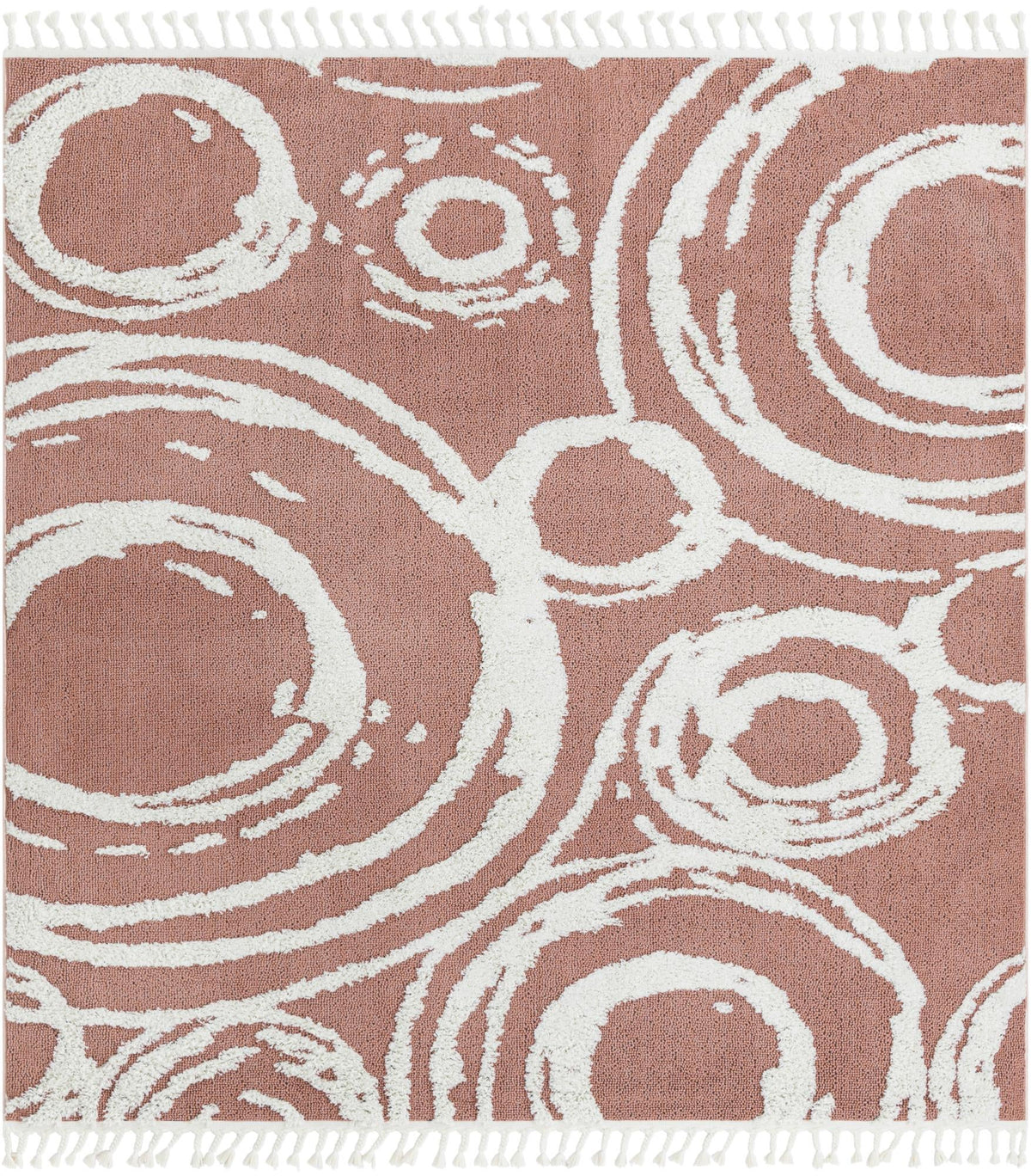 Boho Sas Pink & Ivory Area Rug: Original supplier detail or alternative rug shot