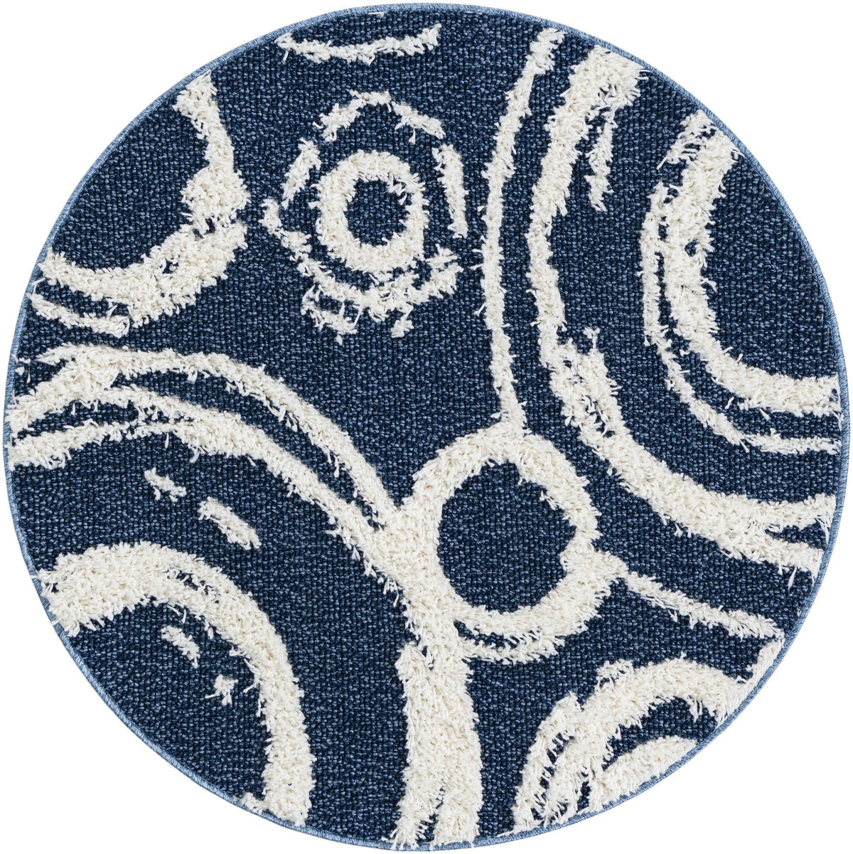 Boho Sas Blue & Ivory Area Rug | Manufacturer additional original detail or rug view