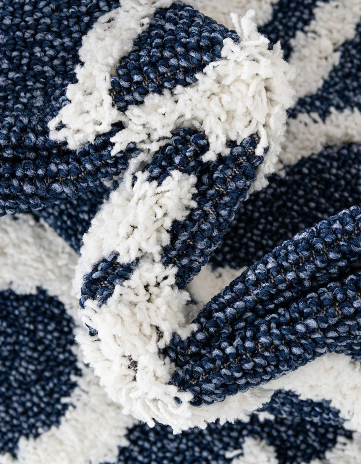 Boho Sas Blue & Ivory Area Rug | Manufacturer additional original detail or rug view