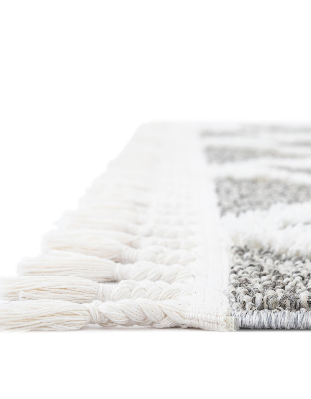 Boho Tiffany Gray & Ivory Area Rug | Manufacturer additional original detail or rug view
