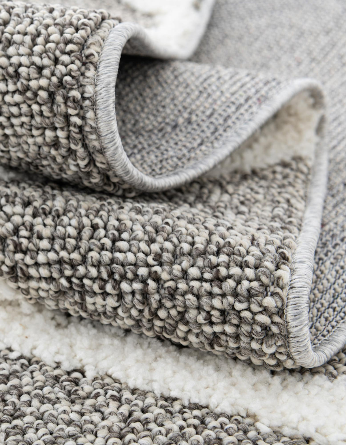 Boho Tiffany Gray & Ivory Area Rug | Manufacturer additional original detail or rug view