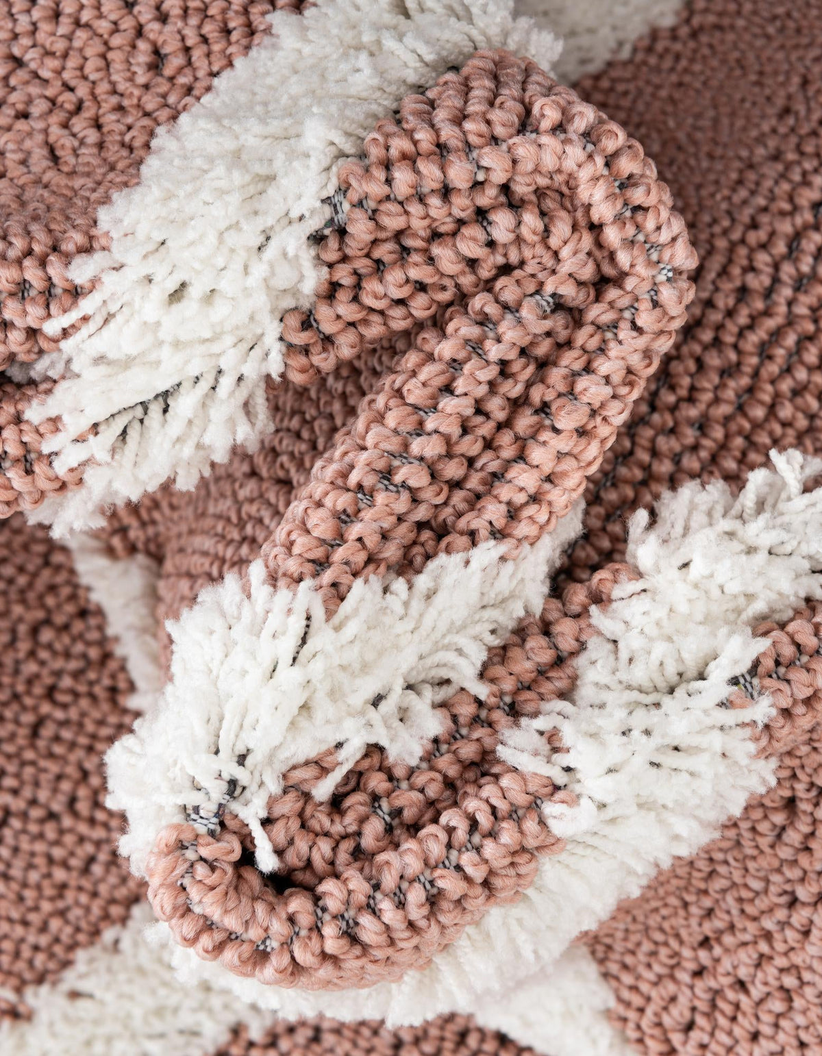 Boho Tiffany Pink & Ivory Area Rug | Unique Loom high-resolution supplier additional photo 3188817_image_1033.jpg