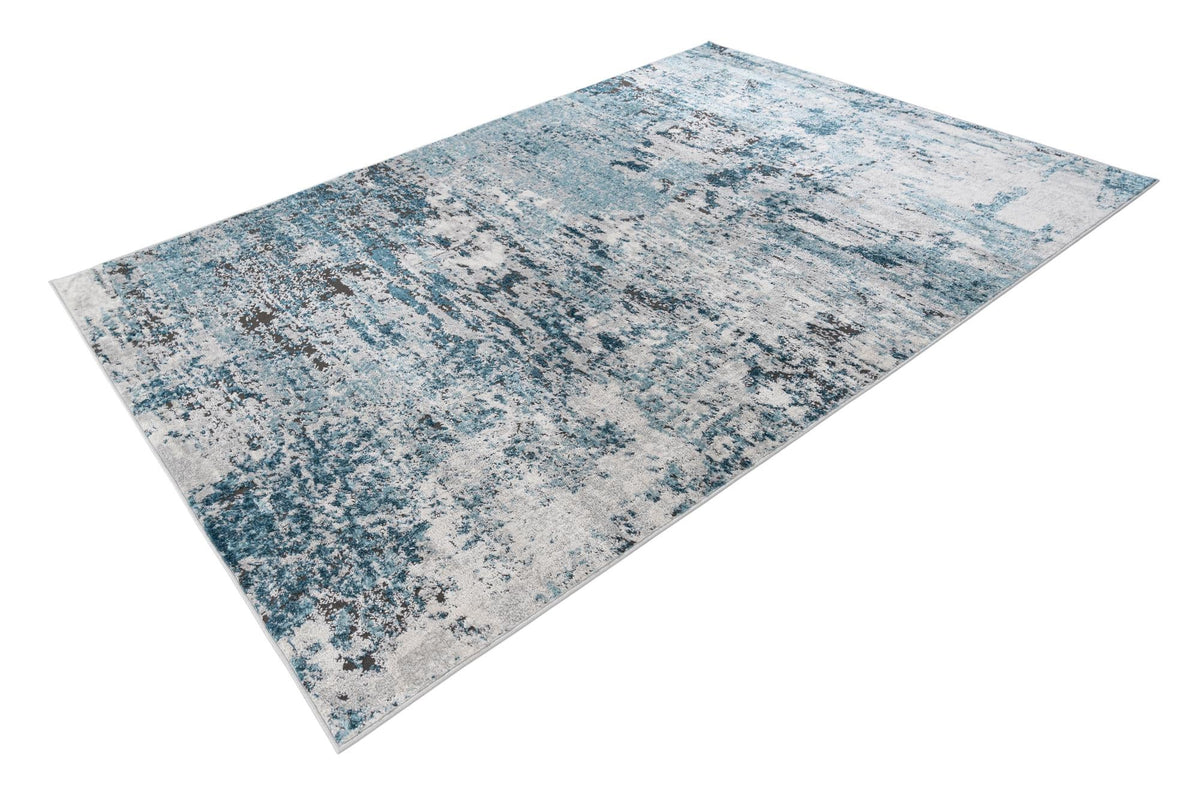 Leipzig Bach Blue/Ivory | Supplier rug image / alternate view