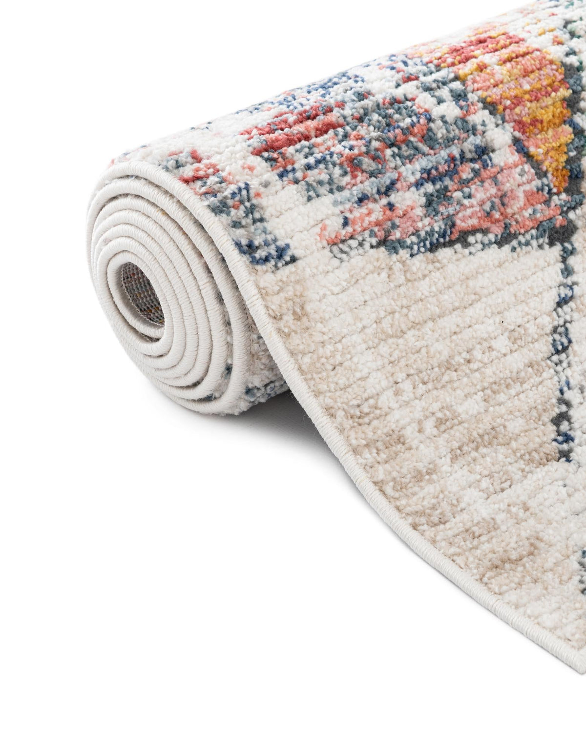 Gemstone Kaleidoscop Multi & Beige Area Rug | Manufacturer additional original detail or rug view