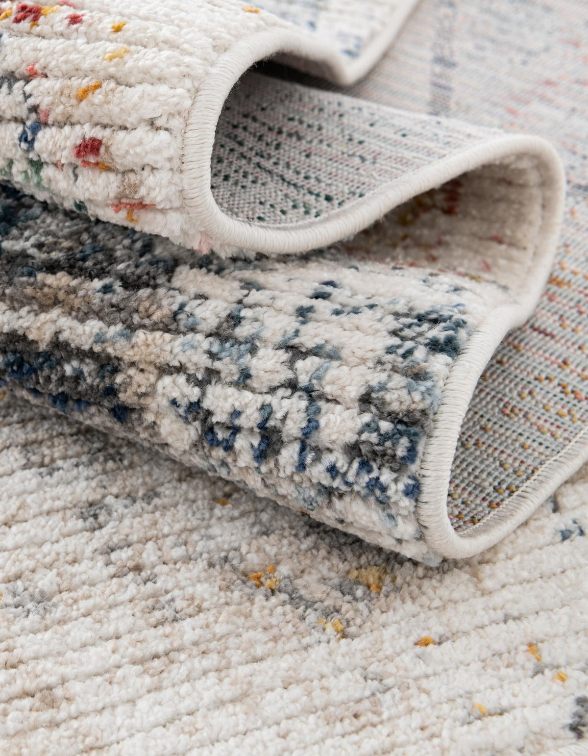 Gemstone Kaleidoscop Multi & Beige Area Rug | Manufacturer additional original detail or rug view