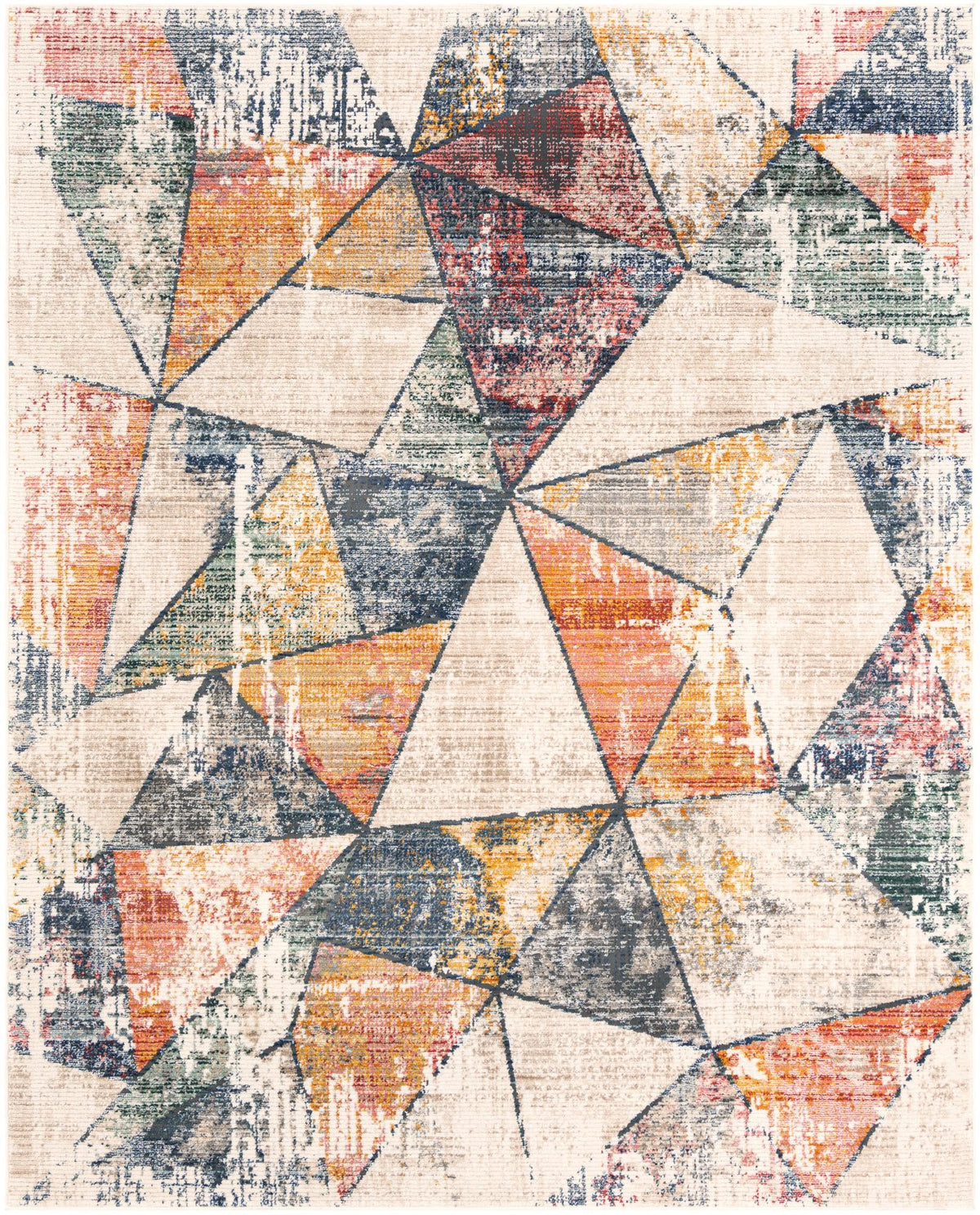 Gemstone Kaleidoscop Multi & Beige Area Rug | Exact default SKU 3194827 overhead hero