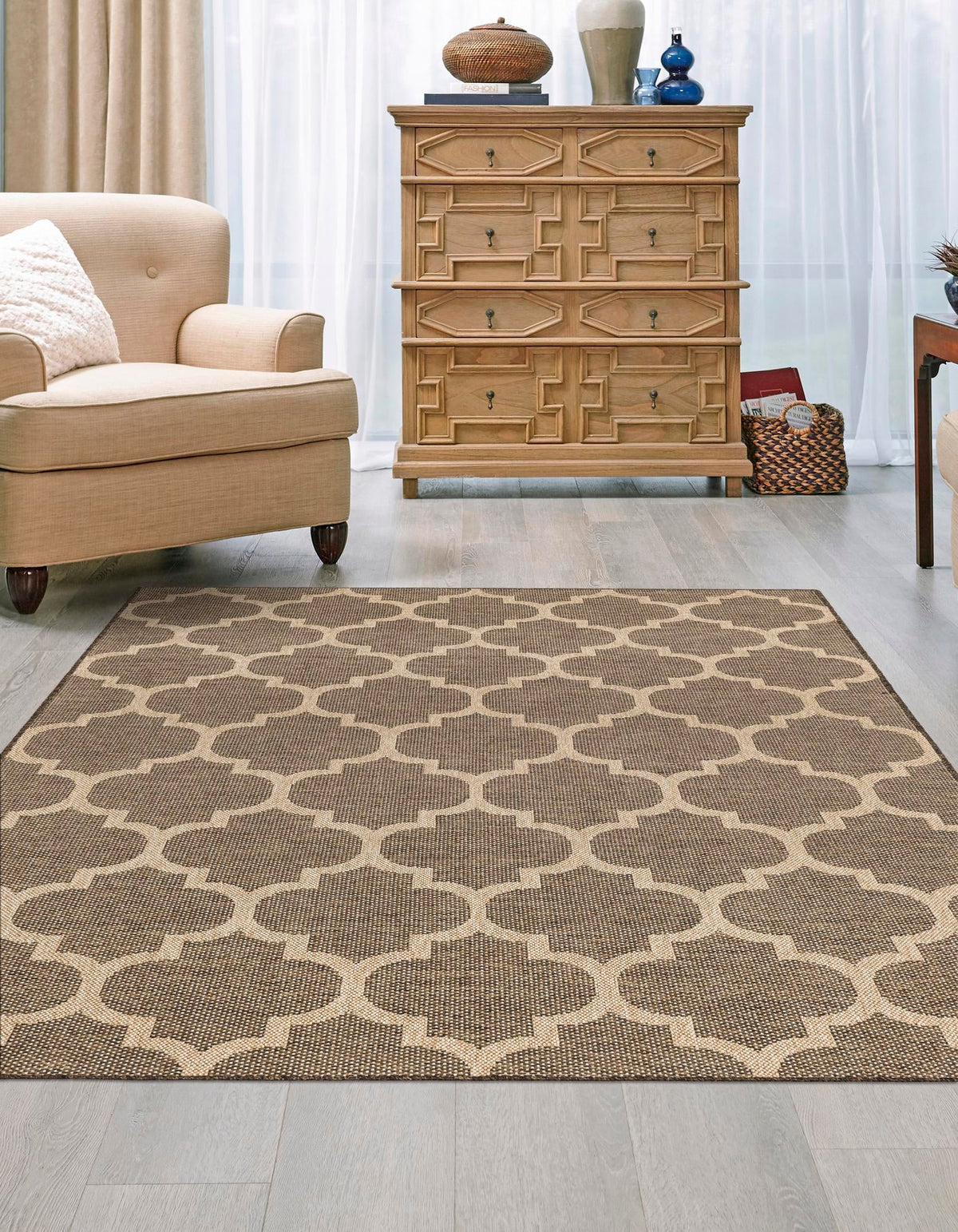 Dunes Sabbia Brown & Natural Area Rug | Original supplier photo 2