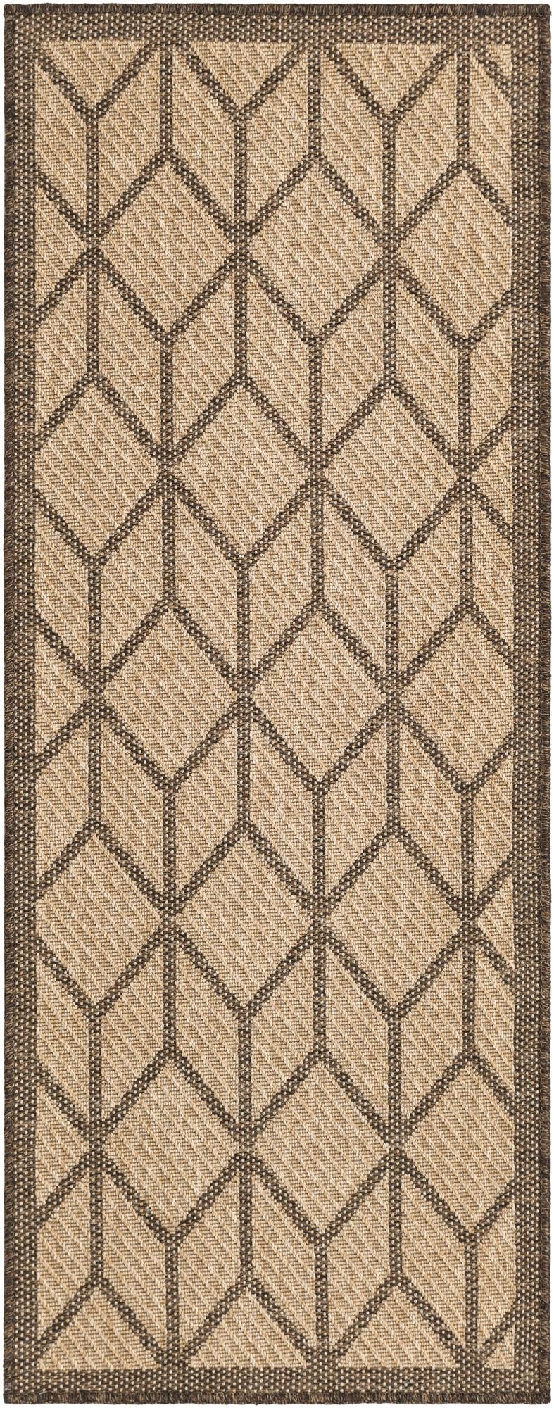 Dunes Mchenga Natural & Brown Area Rug | original supplier alternate detail or shape