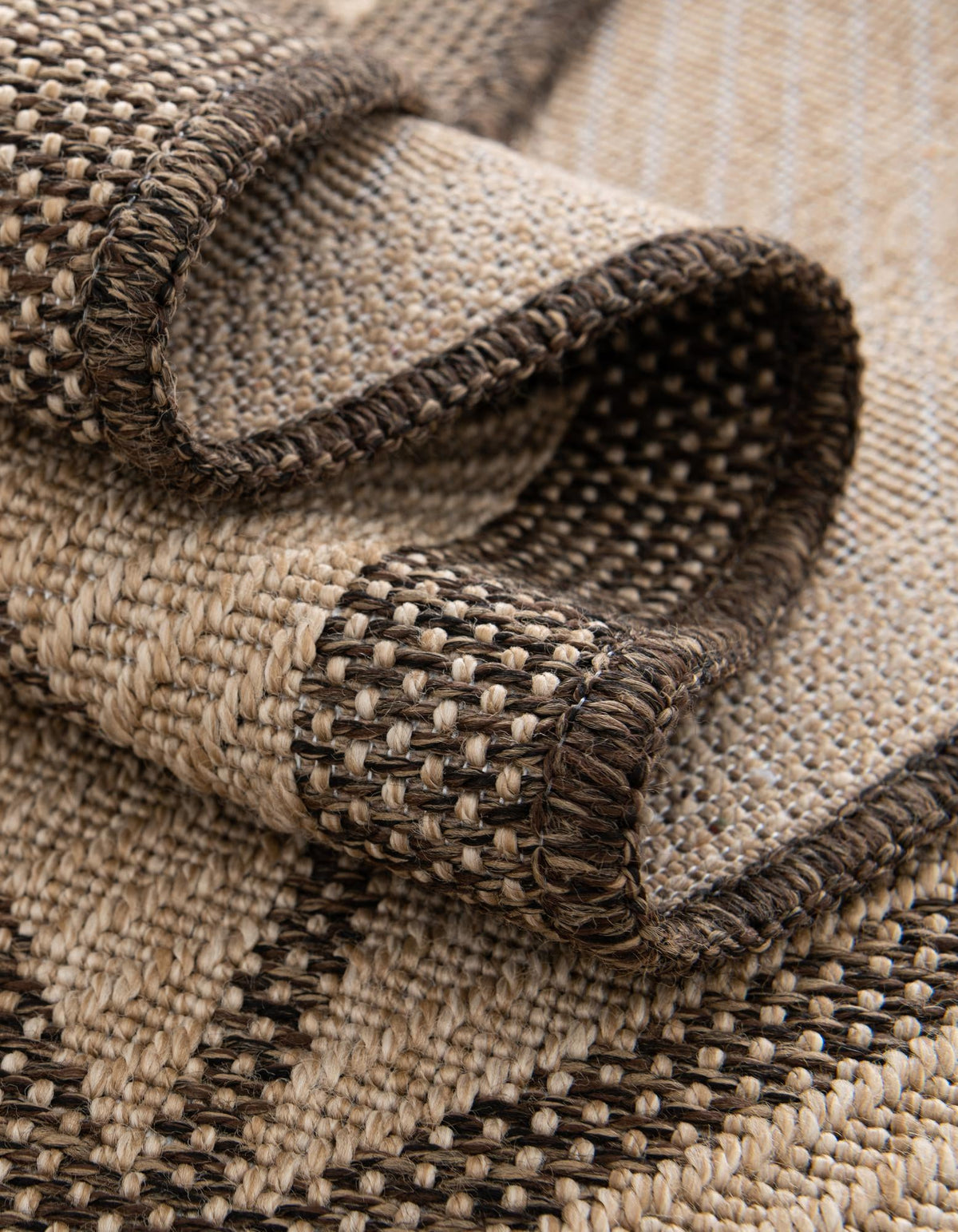 Dunes Mchenga Natural & Brown Area Rug | original supplier alternate detail or shape