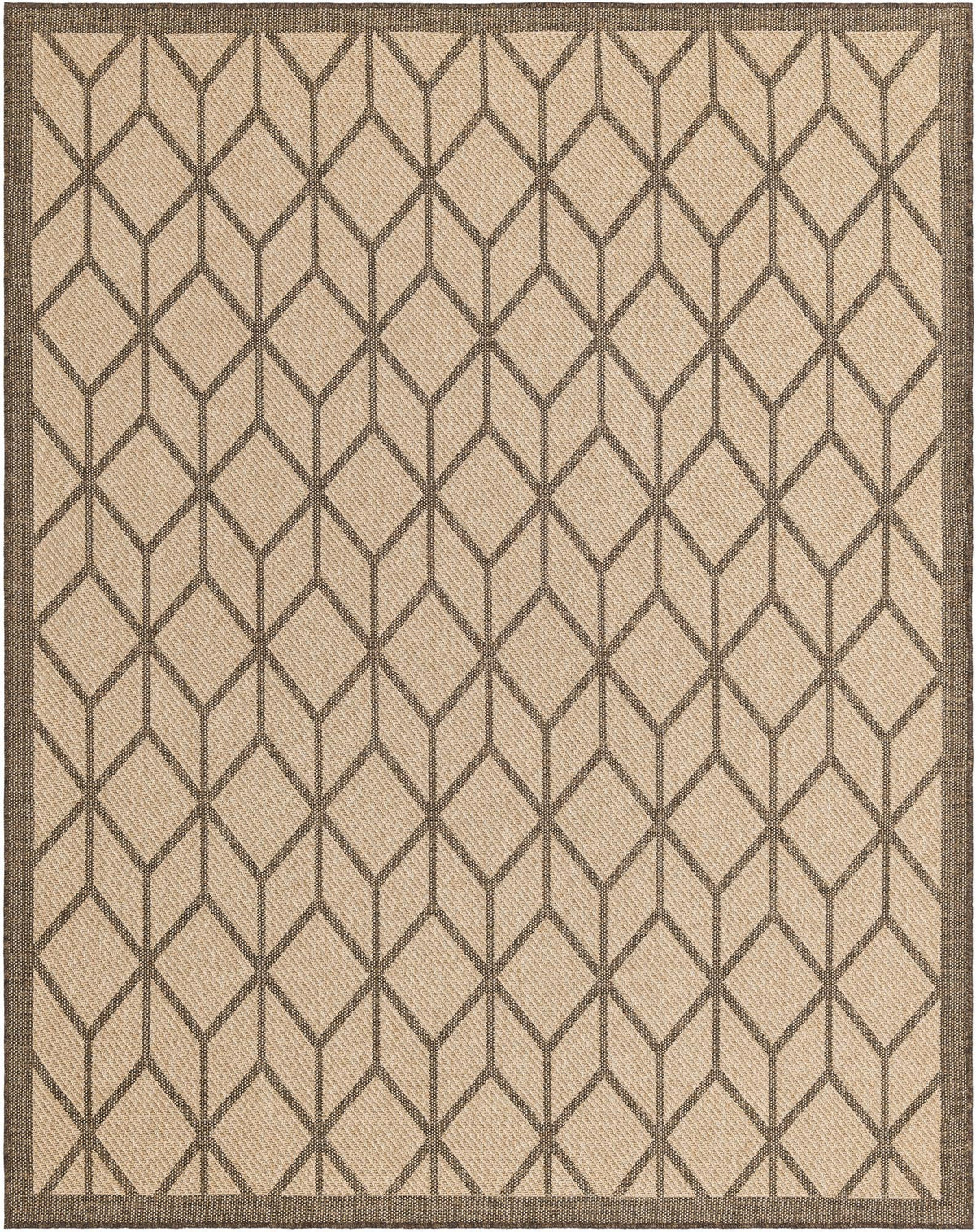 Dunes Mchenga Natural & Brown Area Rug | exact lead 3195794 overhead