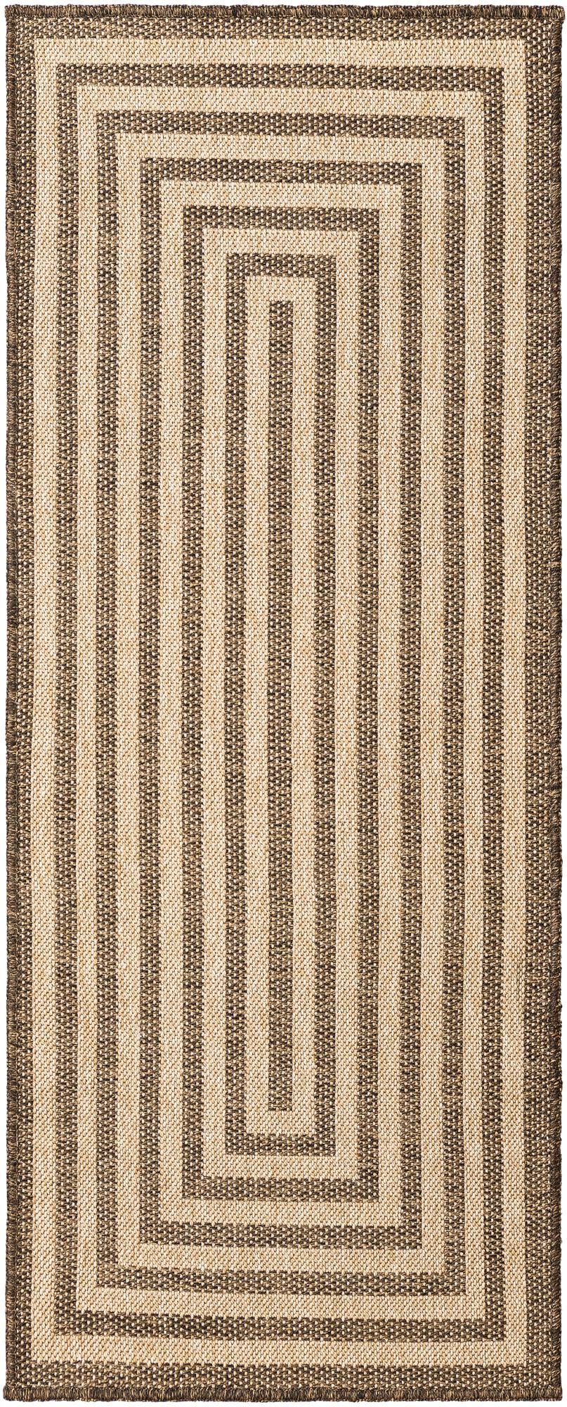 Dunes Piasek Natural and Brown Area Rug | original supplier alternate detail or shape