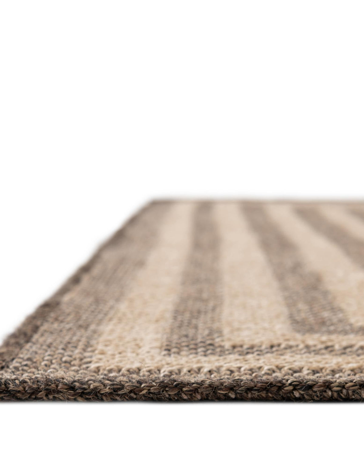 Dunes Piasek Natural and Brown Area Rug | same-design same-color lifestyle (shape may vary)