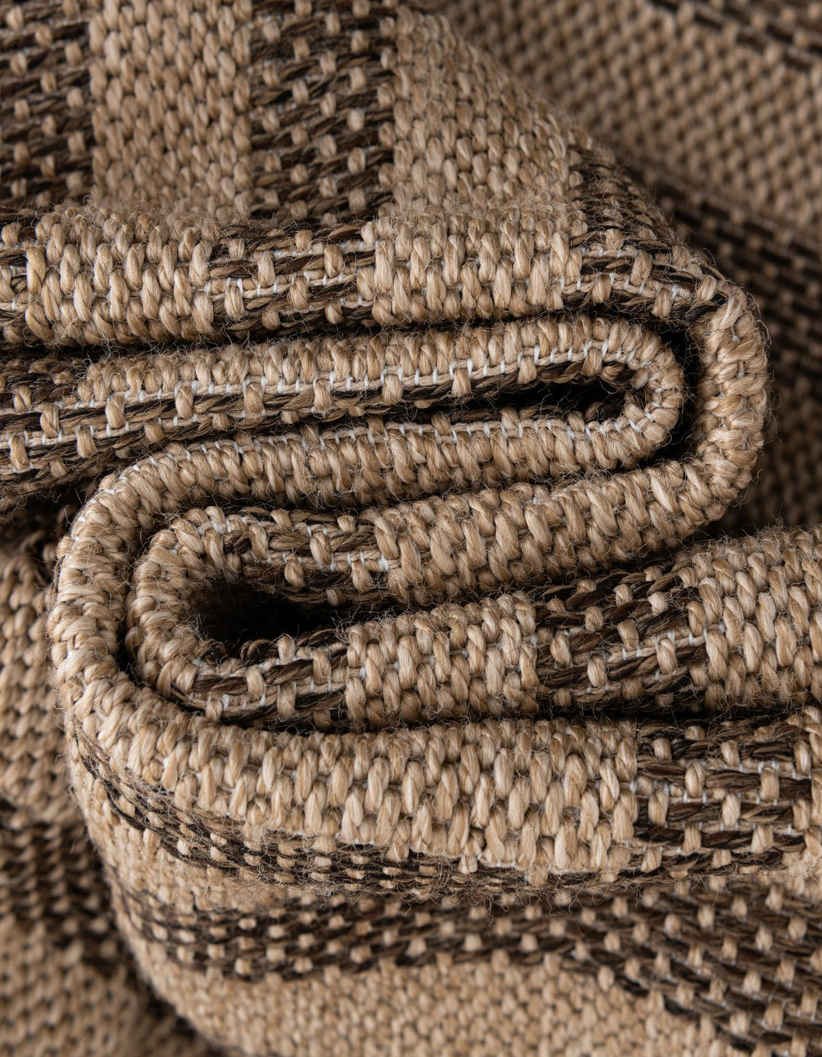 Dunes Piasek Natural and Brown Area Rug | original supplier alternate detail or shape