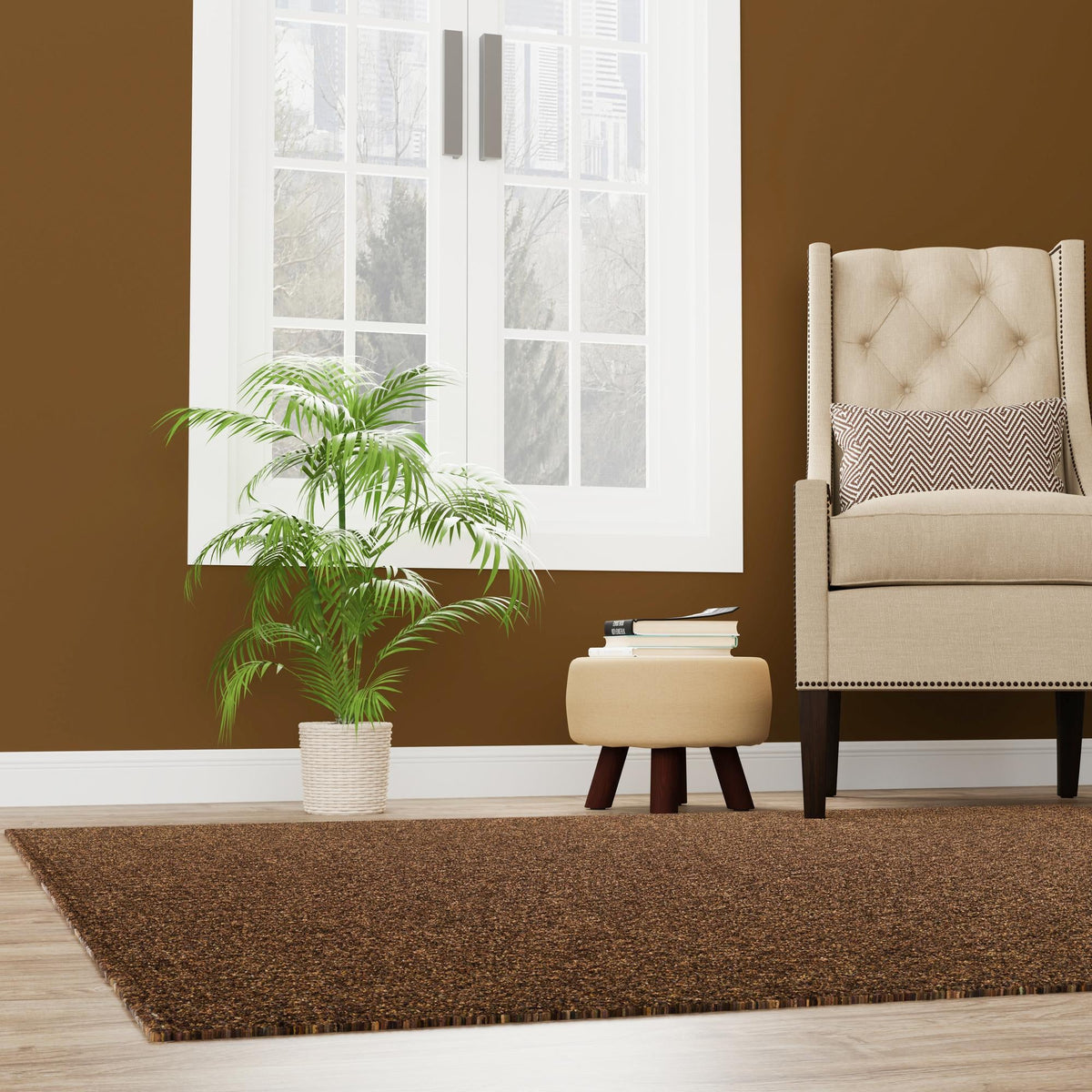 Dunes Pyla Brown & Beige Area Rug | Original supplier photo 3