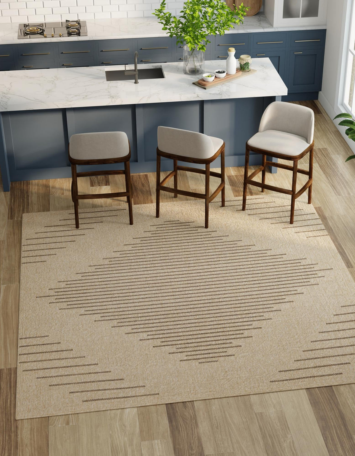 Dunes Ramlat Natural & Brown Area Rug | Original supplier photo 22