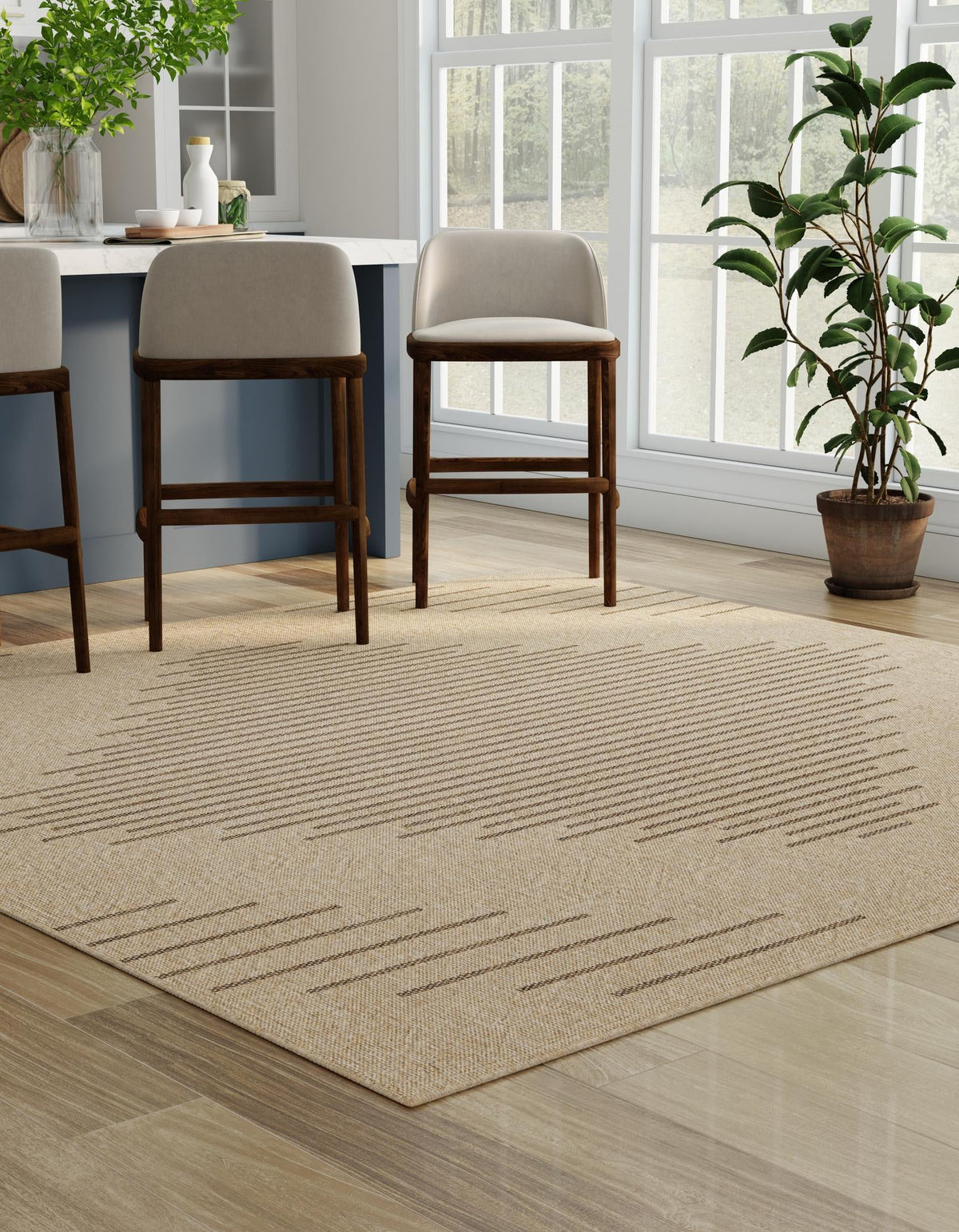 Dunes Ramlat Natural & Brown Area Rug | Original supplier photo 24
