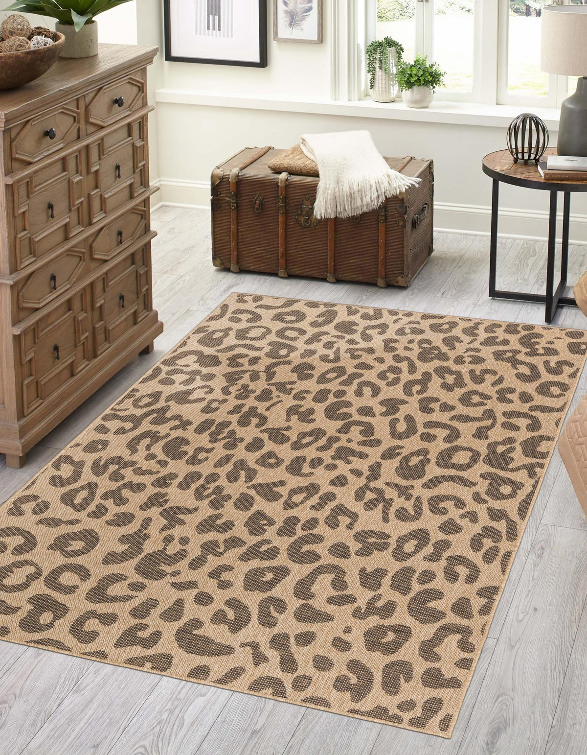 Dunes Yalan Natural & Brown Area Rug | Original supplier photo 2