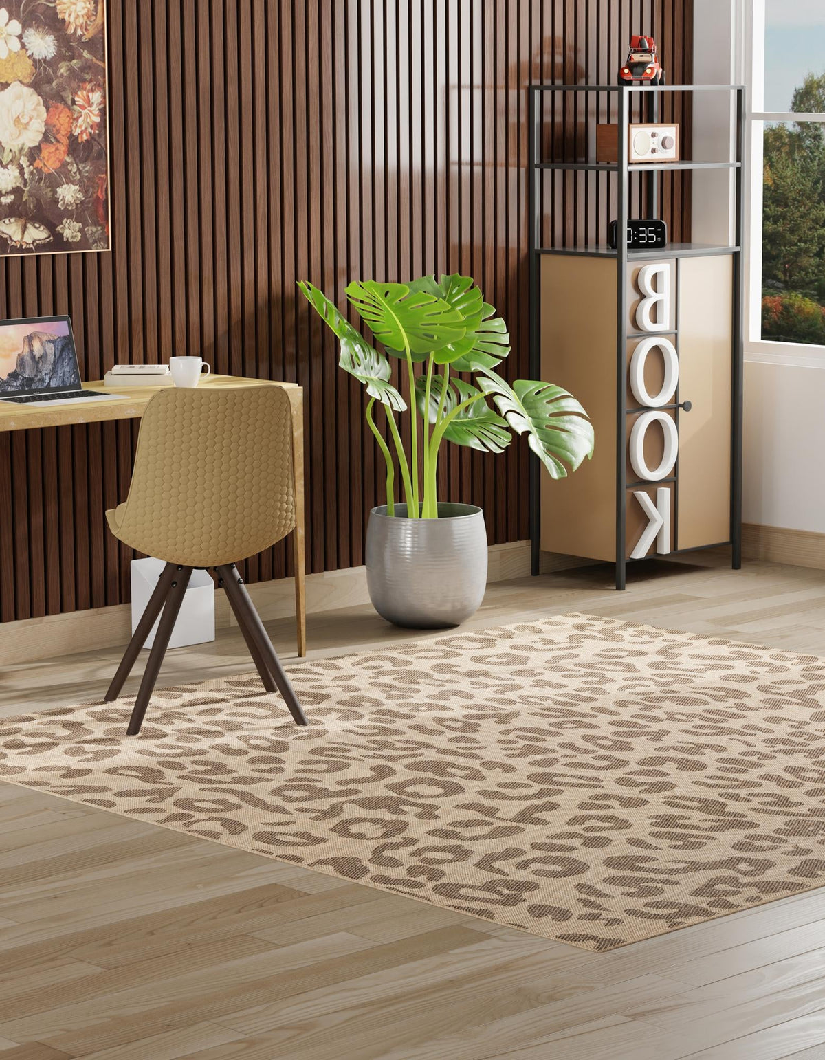 Dunes Yalan Natural & Brown Area Rug | Original supplier photo 11