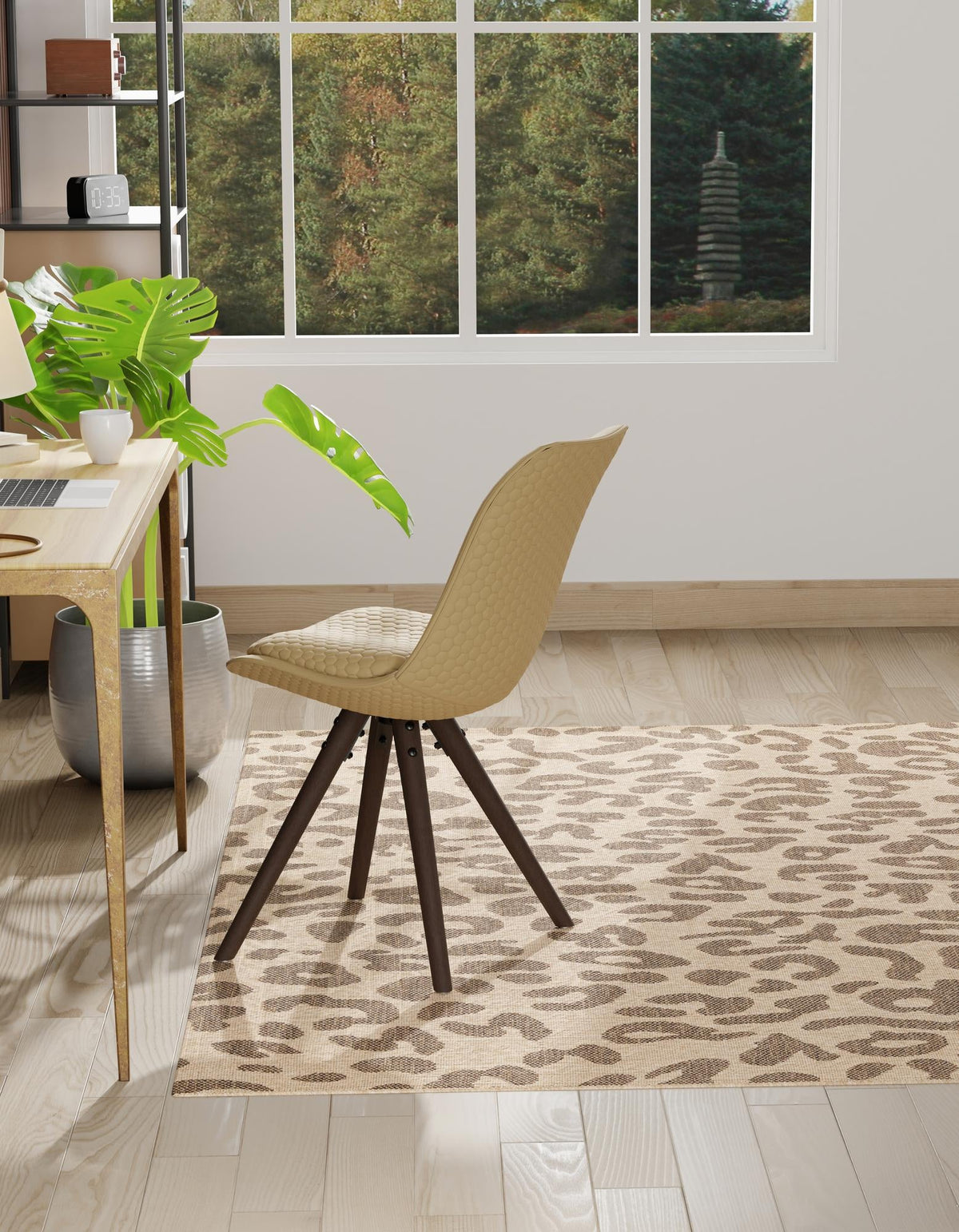 Dunes Yalan Natural & Brown Area Rug | Original supplier photo 13
