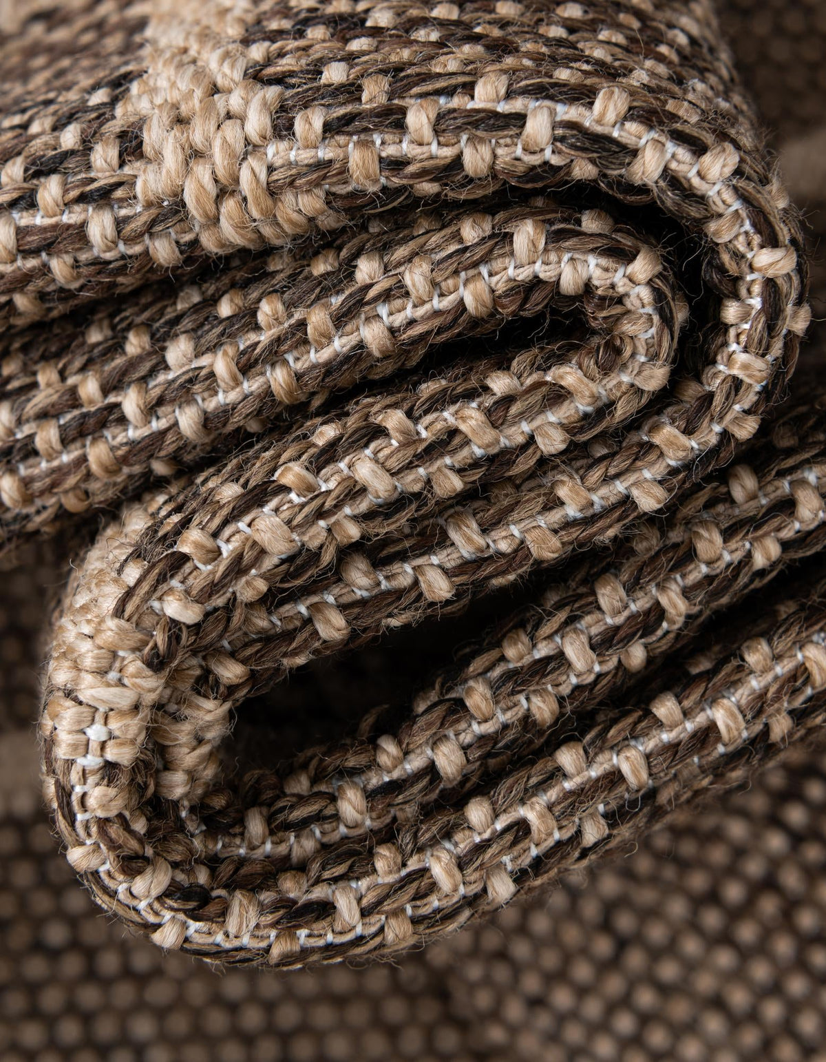 Dunes Badain Brown & Natural Area Rug | original supplier alternate detail or shape
