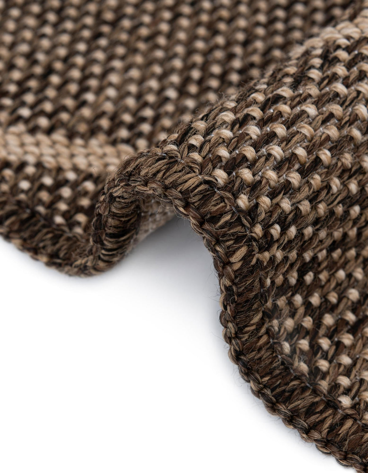 Dunes Badain Brown & Natural Area Rug | original supplier alternate detail or shape