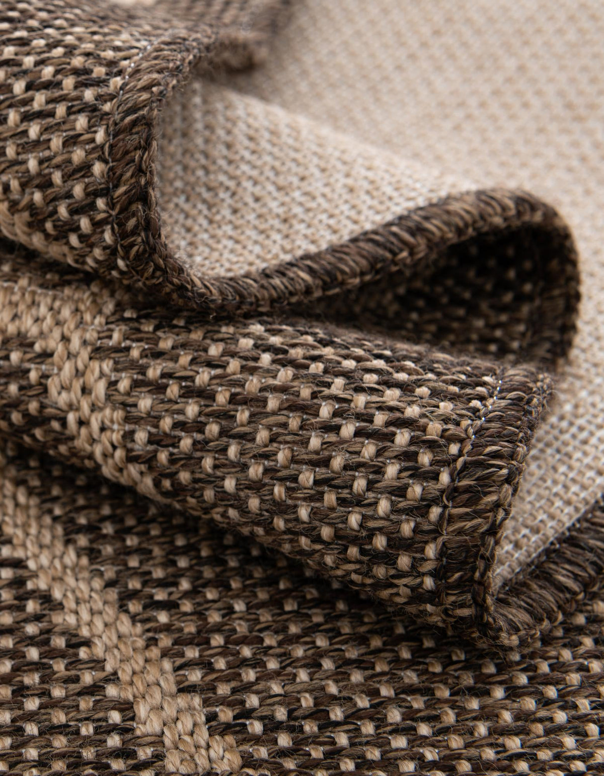Dunes Badain Brown & Natural Area Rug | original supplier alternate detail or shape