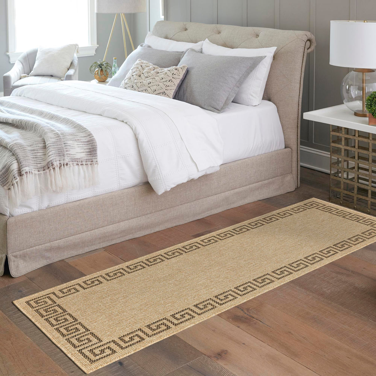 Dunes Areia Natural & Brown Area Rug | Original supplier photo 14