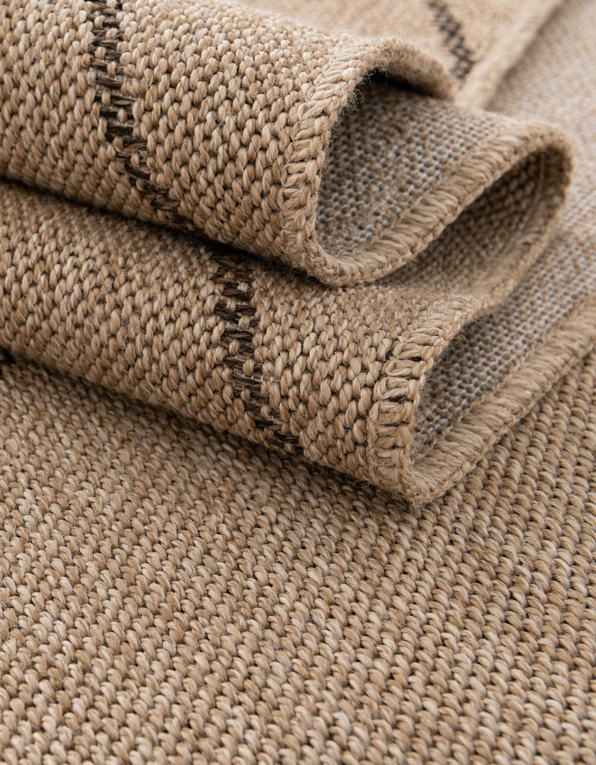 Dunes Badain Natural & Brown Area Rug | Original supplier photo 4