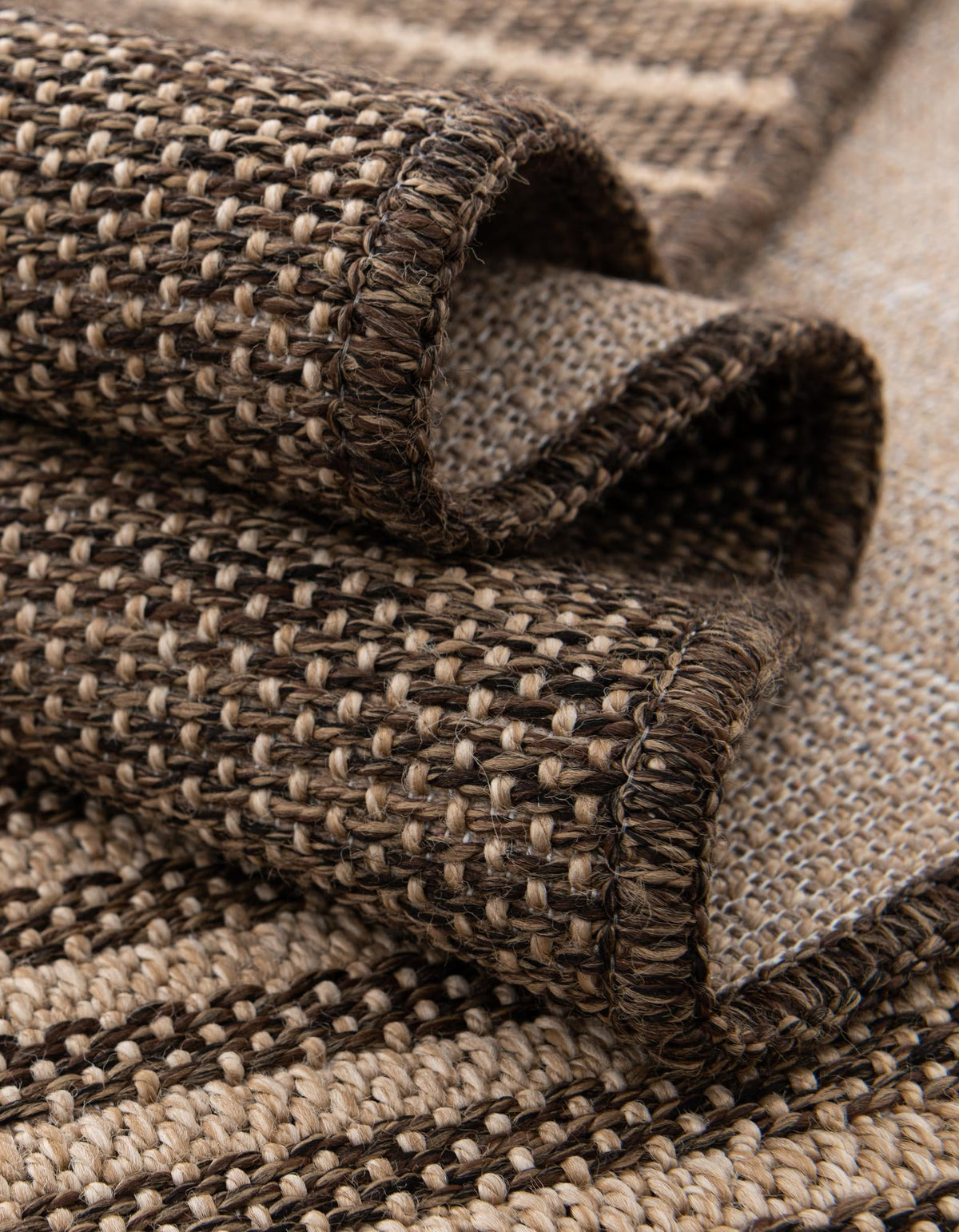 Dunes Ramlat Brown & Natural Area Rug | original supplier alternate detail or shape