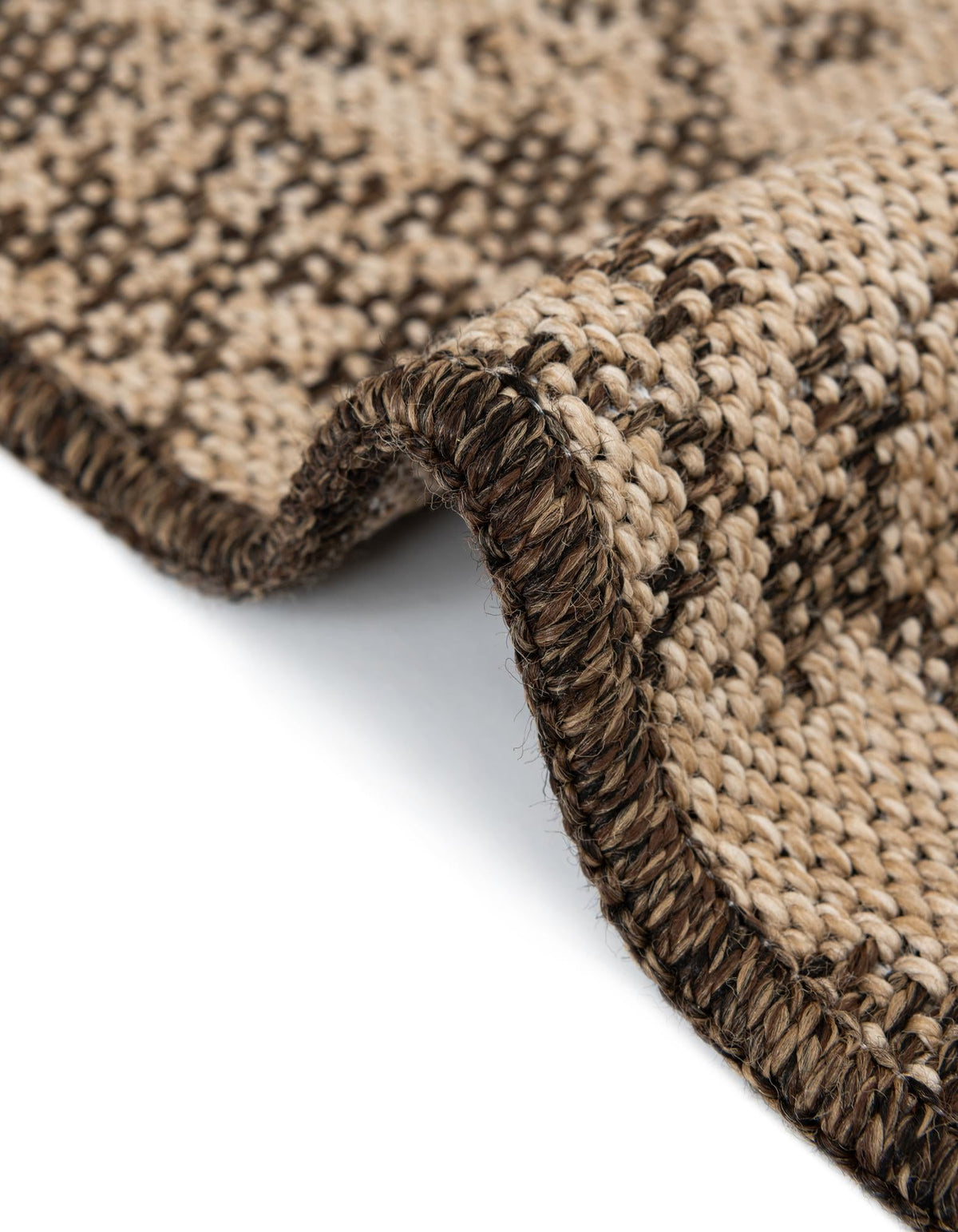 Dunes Pasir Natural and Brown Area Rug | original supplier alternate detail or shape