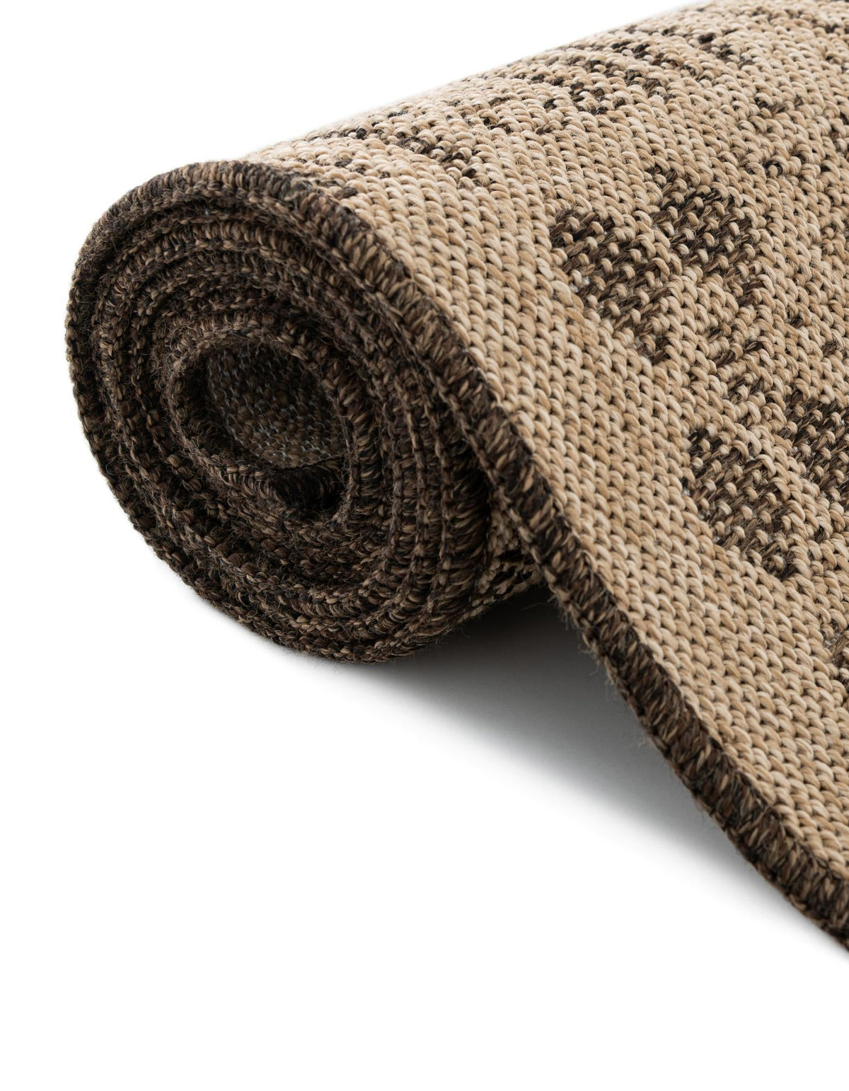 Dunes Pasir Natural and Brown Area Rug | original supplier alternate detail or shape