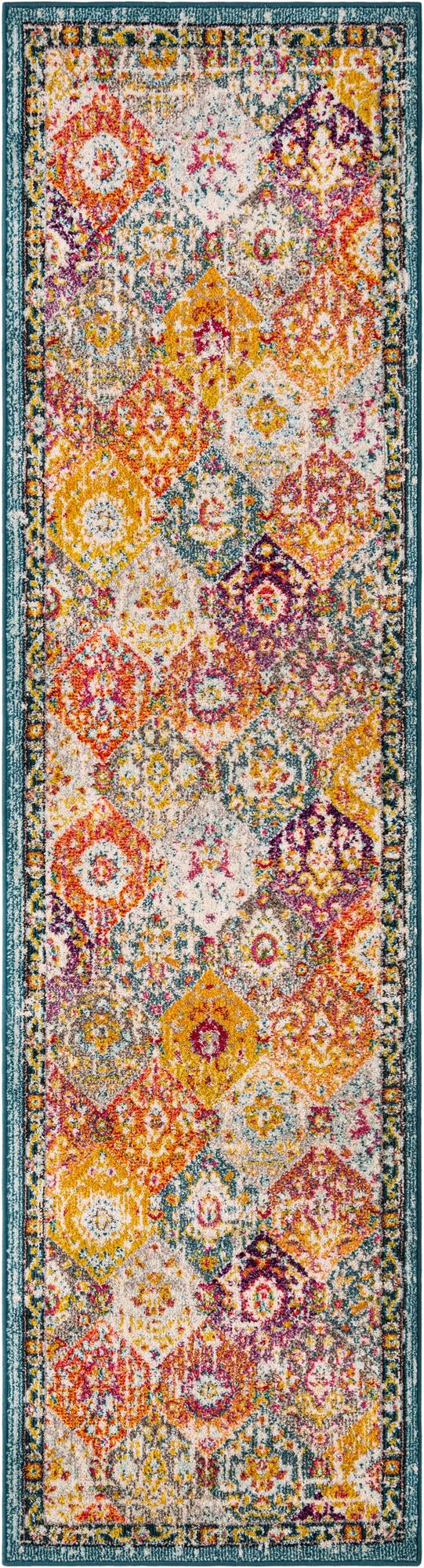 Penrose Blake Multi & Blue Area Rug | Original supplier photo 65