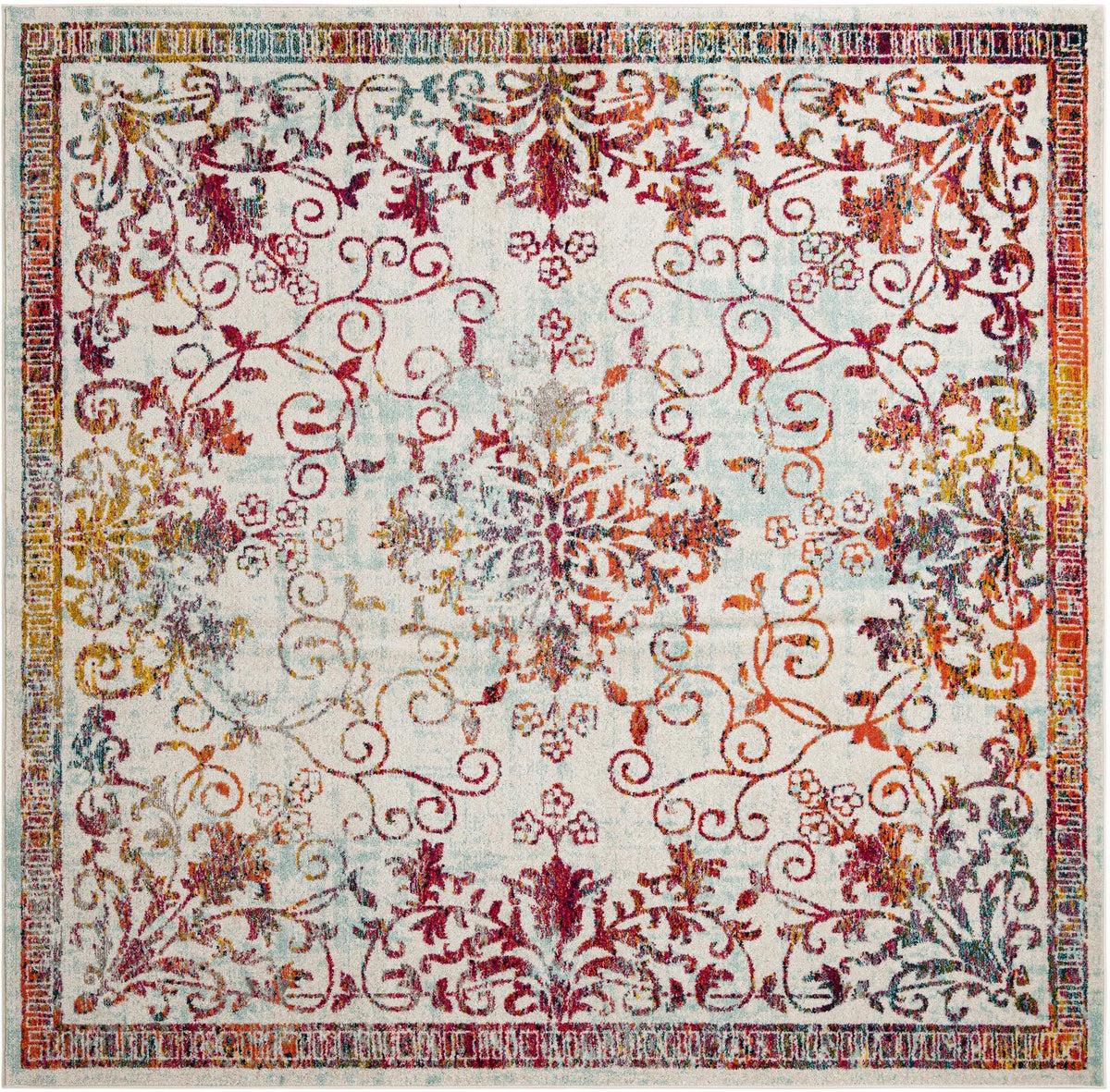 Penrose Kate Ivory & Yellow Area Rug: Original supplier detail or alternative rug shot