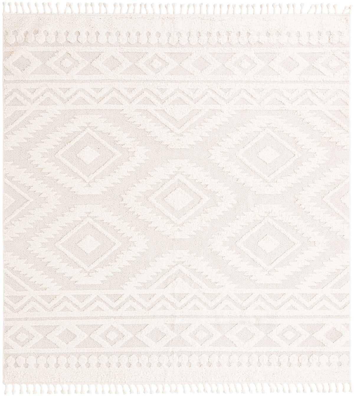 Boho Gigi Ivory & Beige Area Rug: Original supplier detail or alternative rug shot