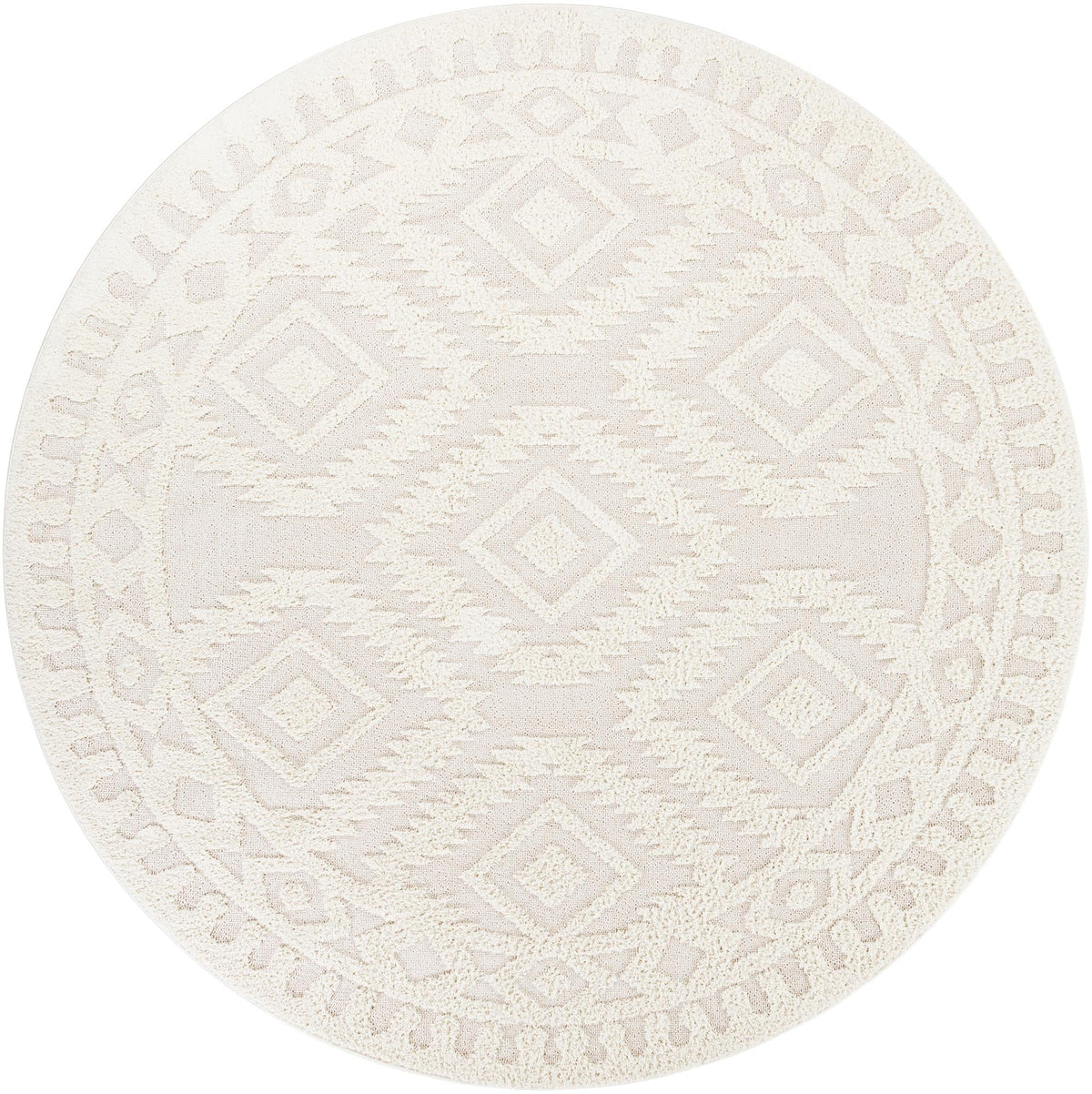Boho Gigi Ivory & Beige Area Rug: Original supplier detail or alternative rug shot