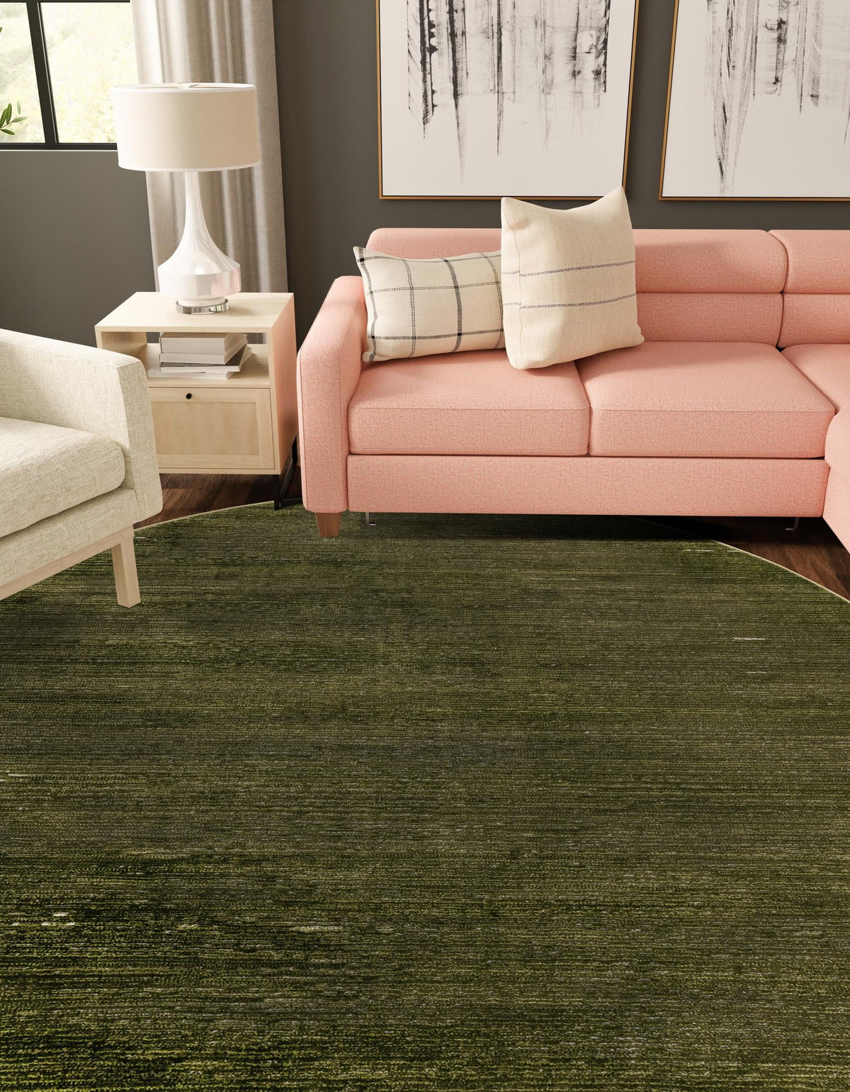 Finsbury Kate Green Area Rug | Original supplier photo 17