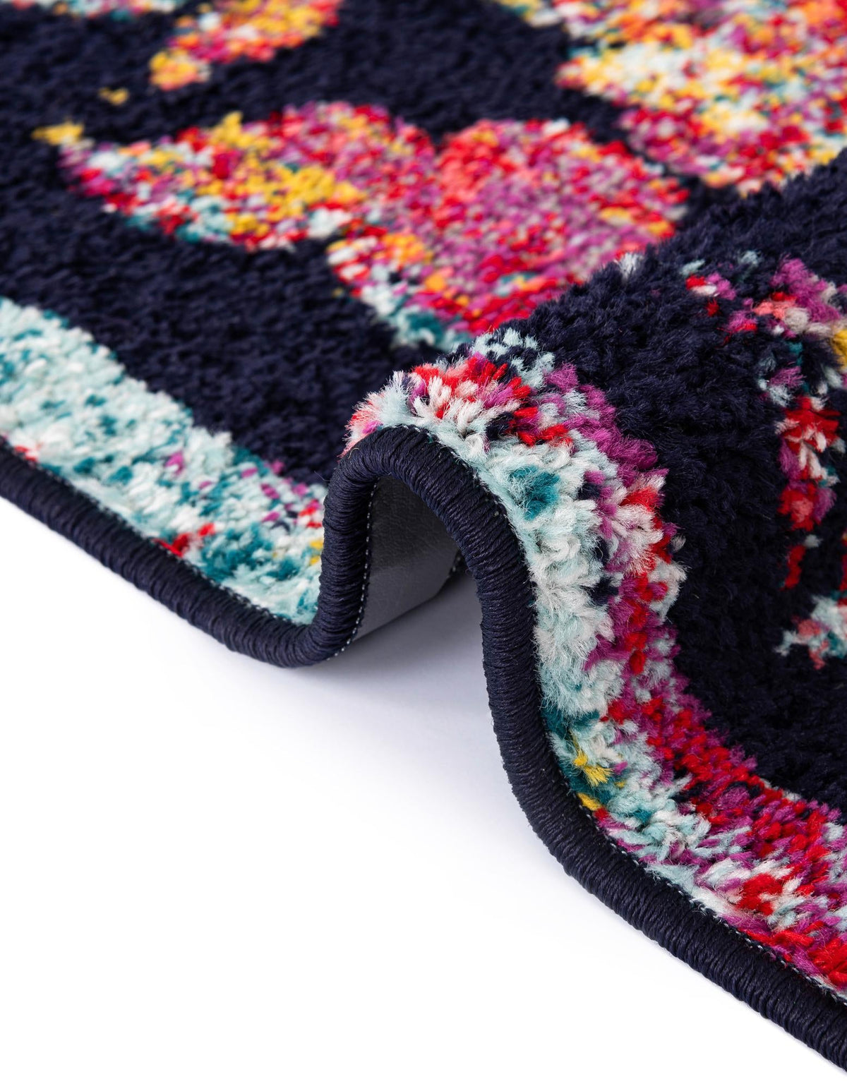 Penrose Isla Navy Blue & Blue Area Rug: Original supplier detail or alternative rug shot